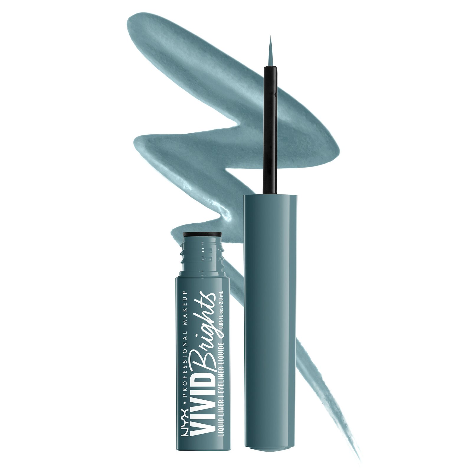 NYX Professional Makeup Vivid Bright Liquid Liner 01 Cyan Simp 2 ml