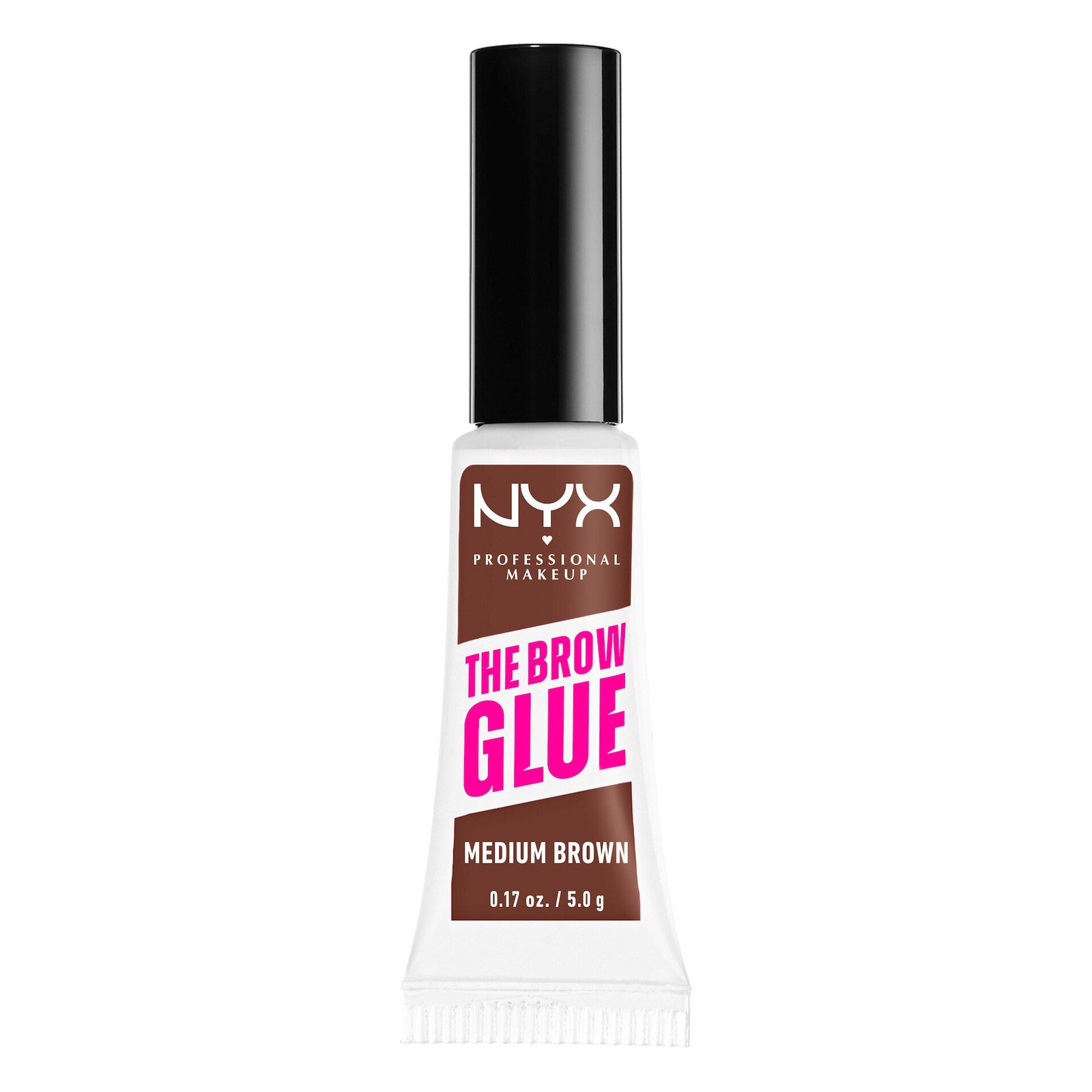 NYX Professional Makeup The Brow Glue Instant Styler 3 Medium Brown 5g