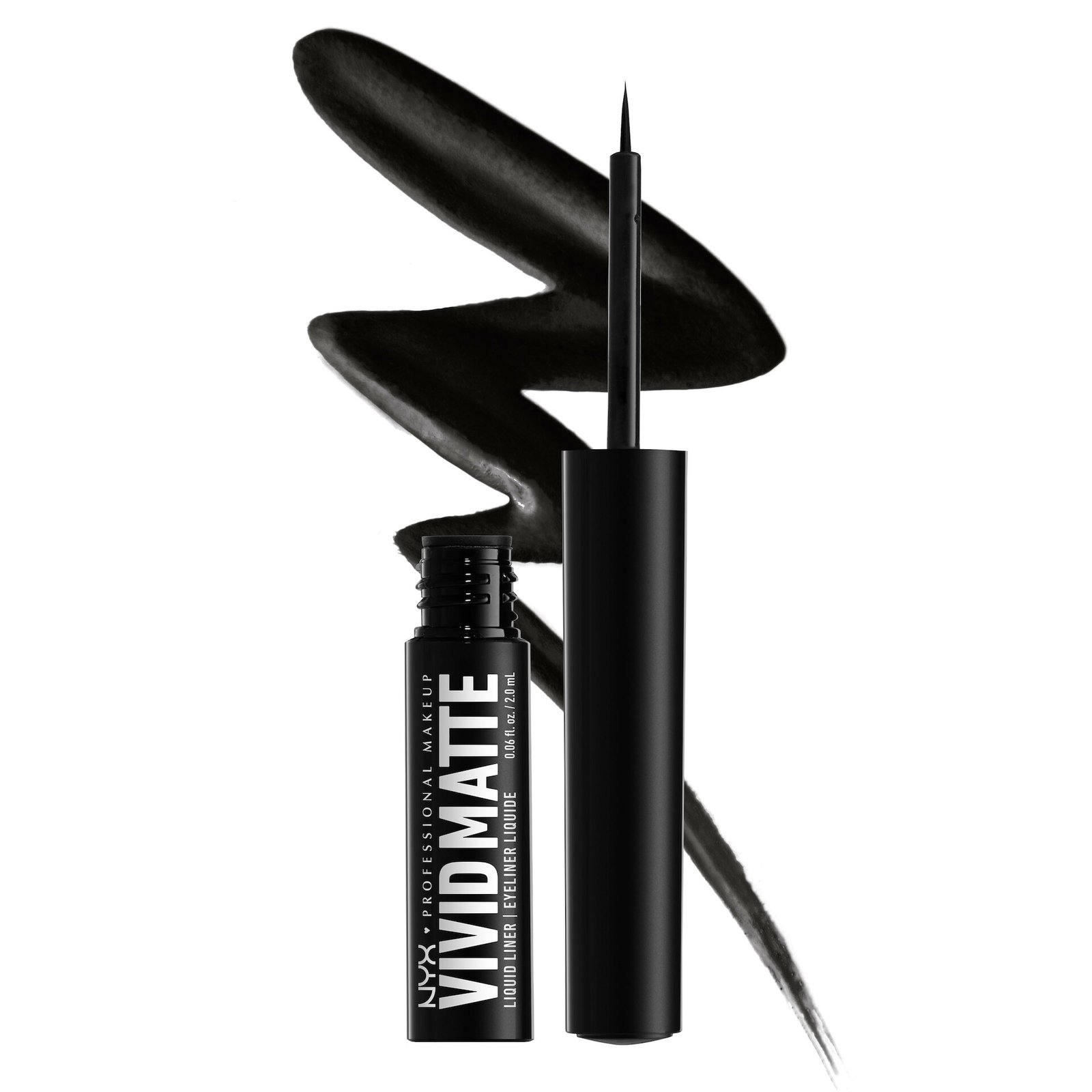 NYX Professional Makeup Vivid Matte Liquid Liner 1 Black 2 ml