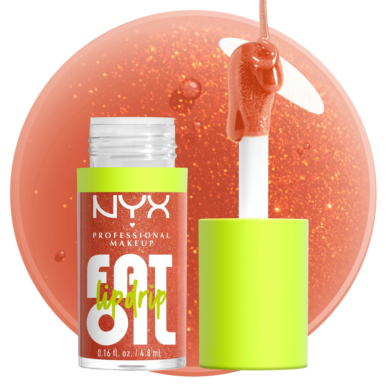 NYX Professional Makeup Fat Oil Lip Drip 6 Follow Back 4,8 ml