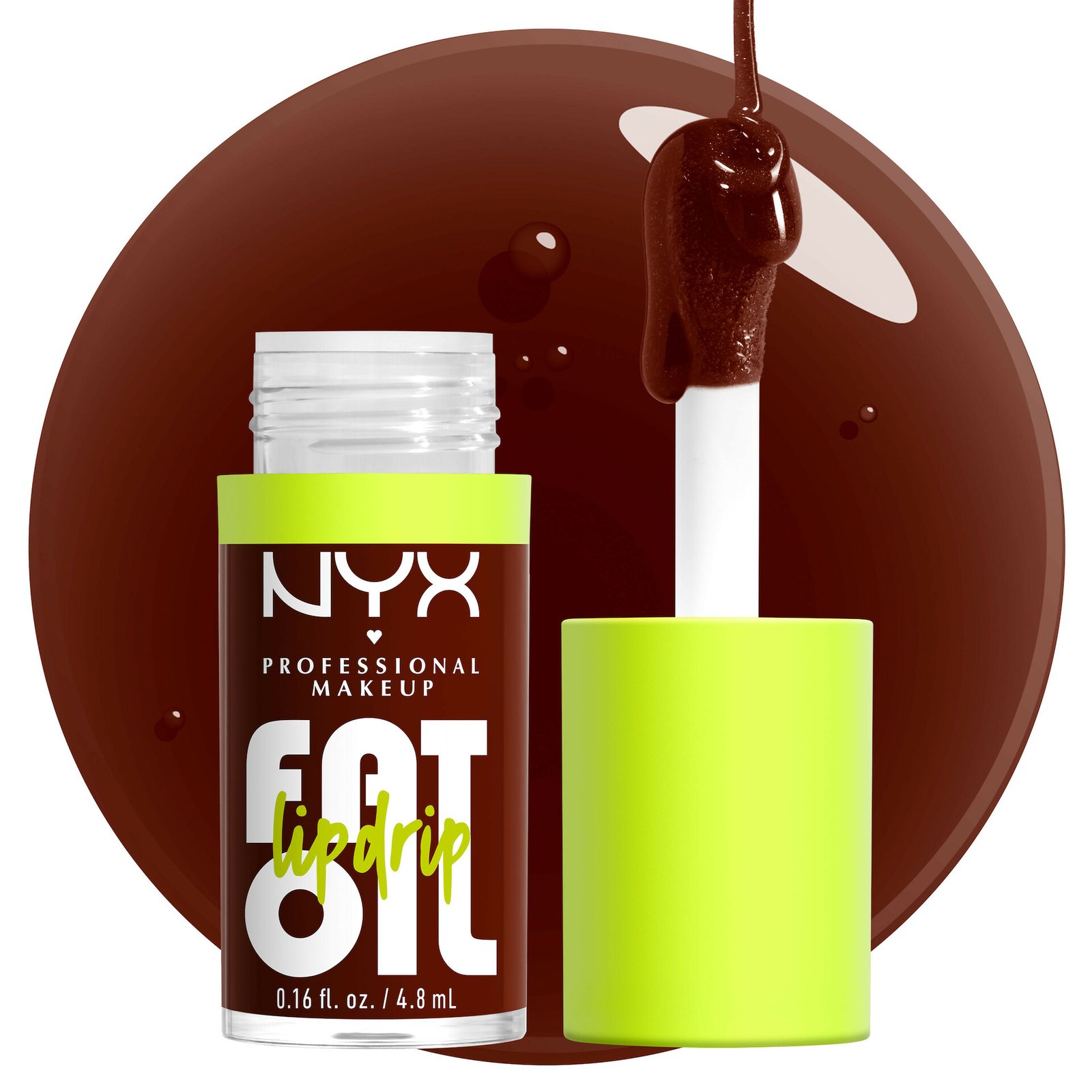 NYX Professional Makeup Fat Oil Lip Drip 8 Status Update 4,8 ml