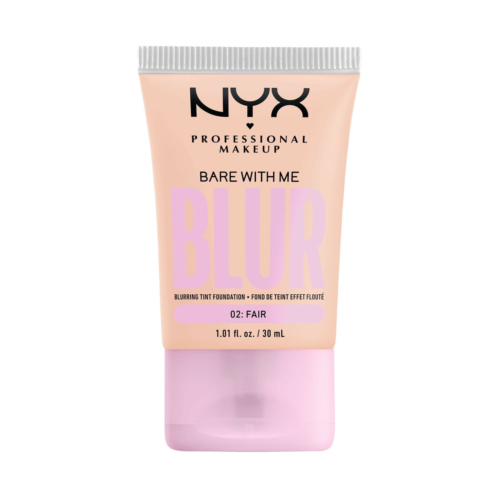 NYX Professional Makeup Bare With Me Blur Tint Foundation 2 Fair 30 ml