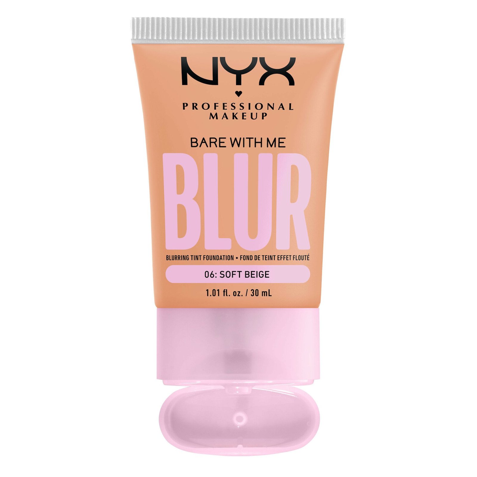 NYX Professional Makeup Bare With Me Blur Tint Foundation 6 Soft Beige 30 ml