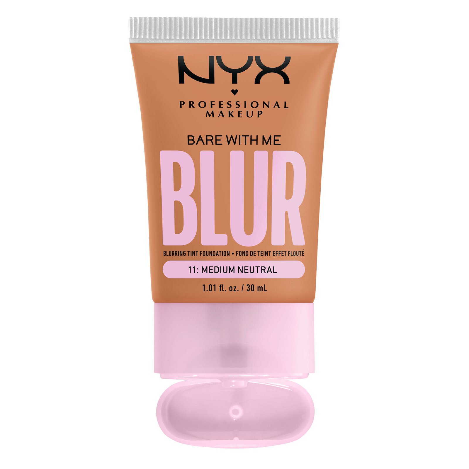 NYX Professional Makeup Bare With Me Blur Tint Foundation 11 Medium Neutral 30 ml