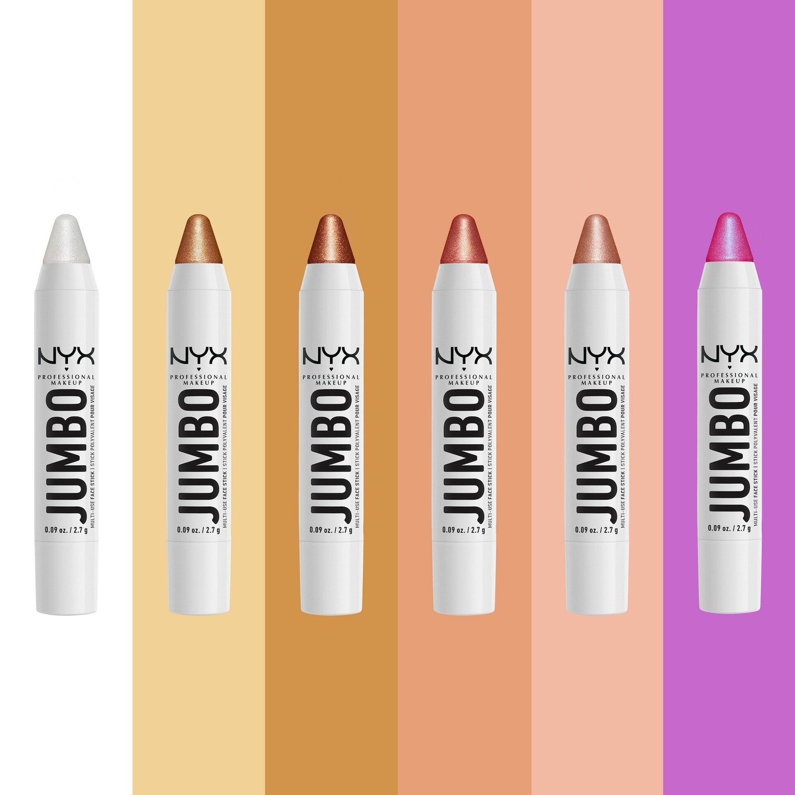 NYX Professional Makeup Jumbo Artistry Face Sticks 02 Vanilla Ice Cream 2,7g