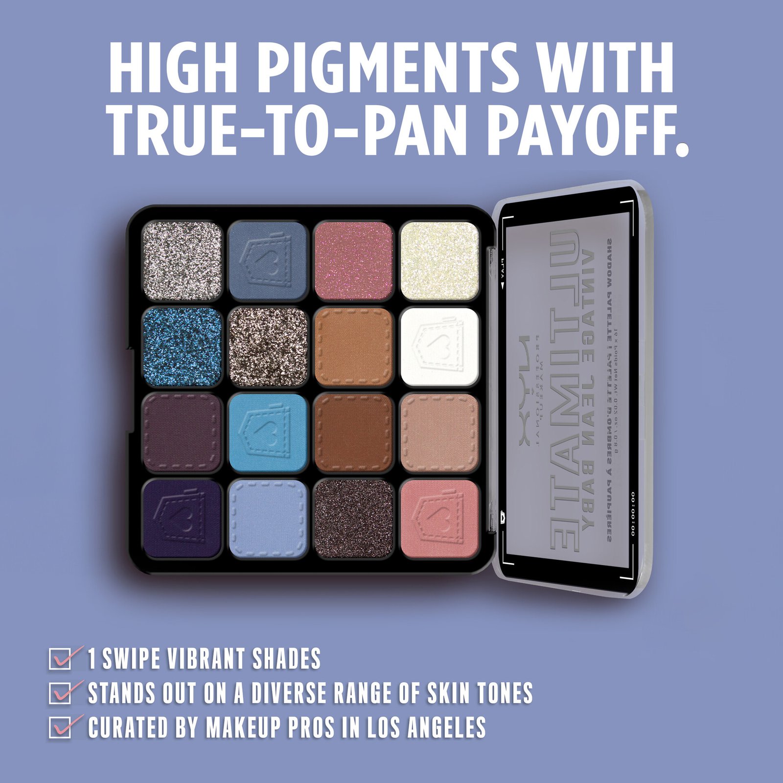 NYX Professional Makeup Ultimate Color Palette 16-Pan 05W Warm Neutrals 1 st