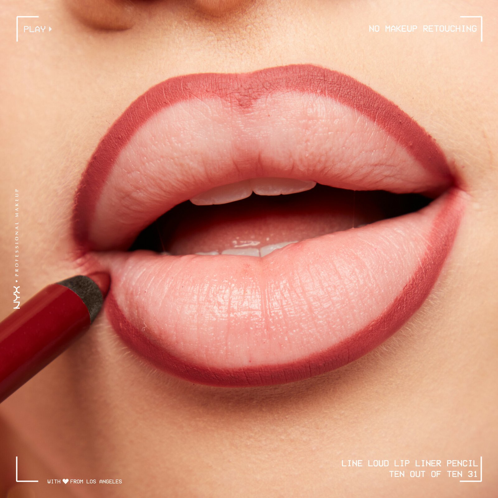 NYX Professional Makeup Line Loud Lip Pencil 31 Ten Out Of Ten 1,2g