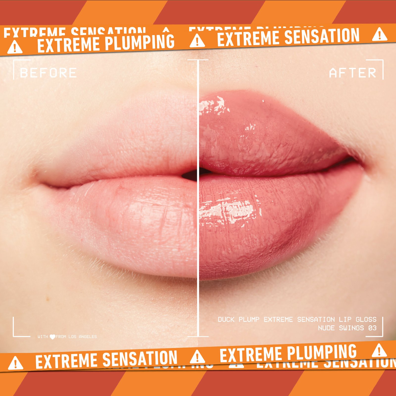 NYX Professional Makeup Duck Plump Lip Lacquer 03 Nude Swings 7 ml
