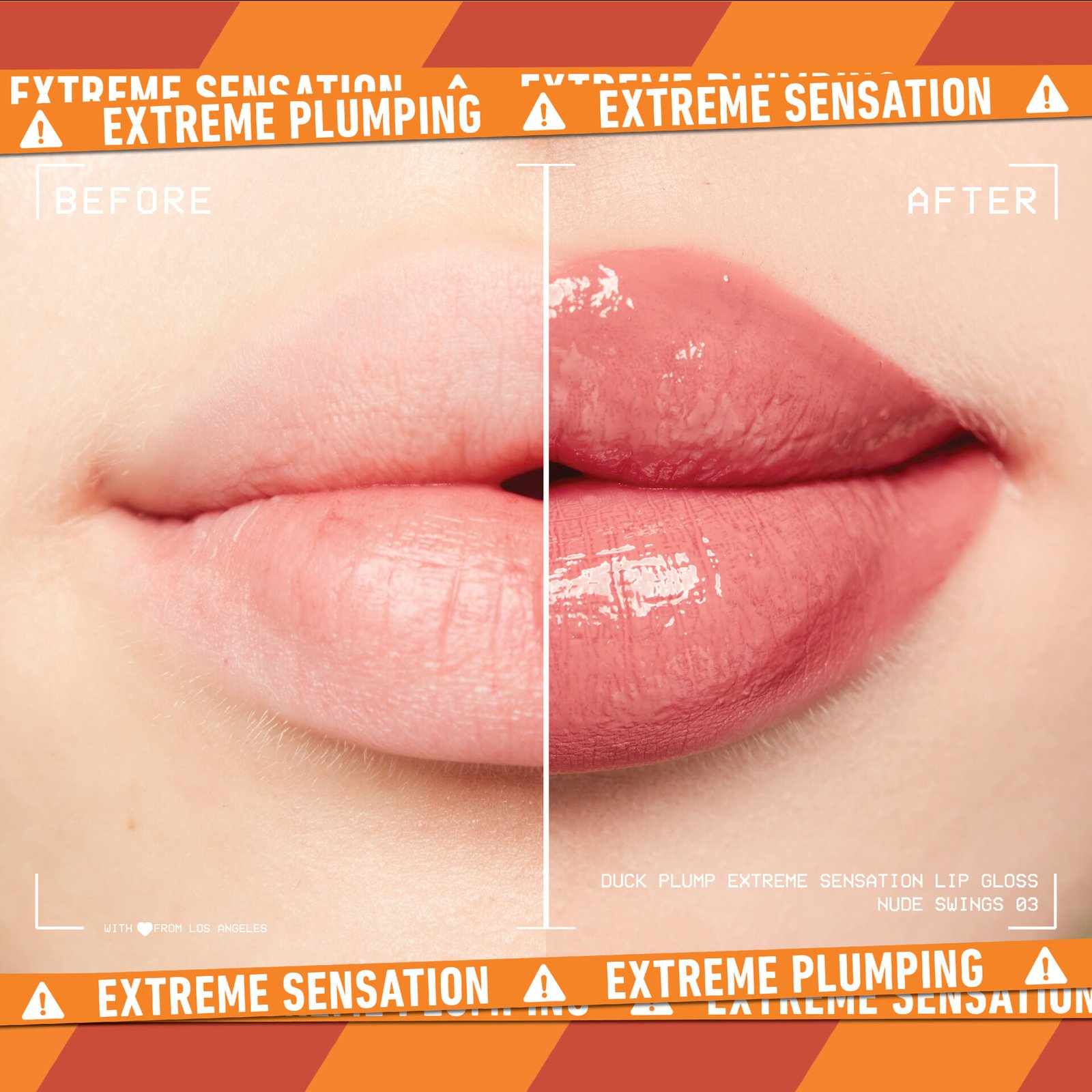 NYX Professional Makeup Duck Plump Lip Lacquer 03 Nude Swings 7 ml