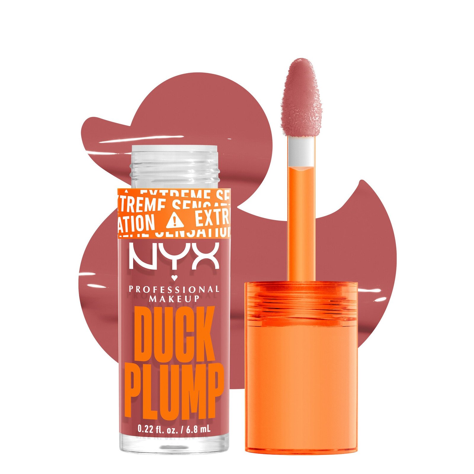 NYX Professional Makeup Duck Plump Lip Lacquer 03 Nude Swings 7 ml