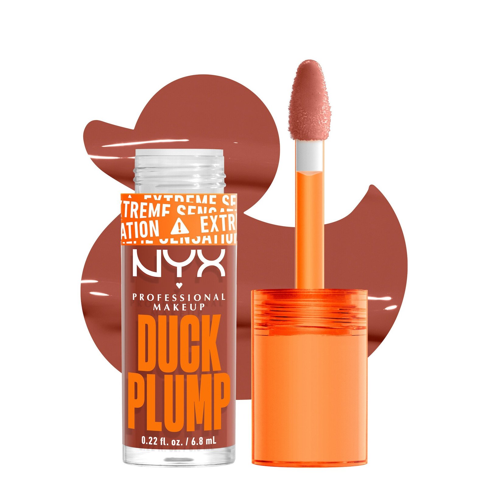 NYX Professional Makeup Duck Plump Lip Lacquer 05 Brown of Applause 7 ml