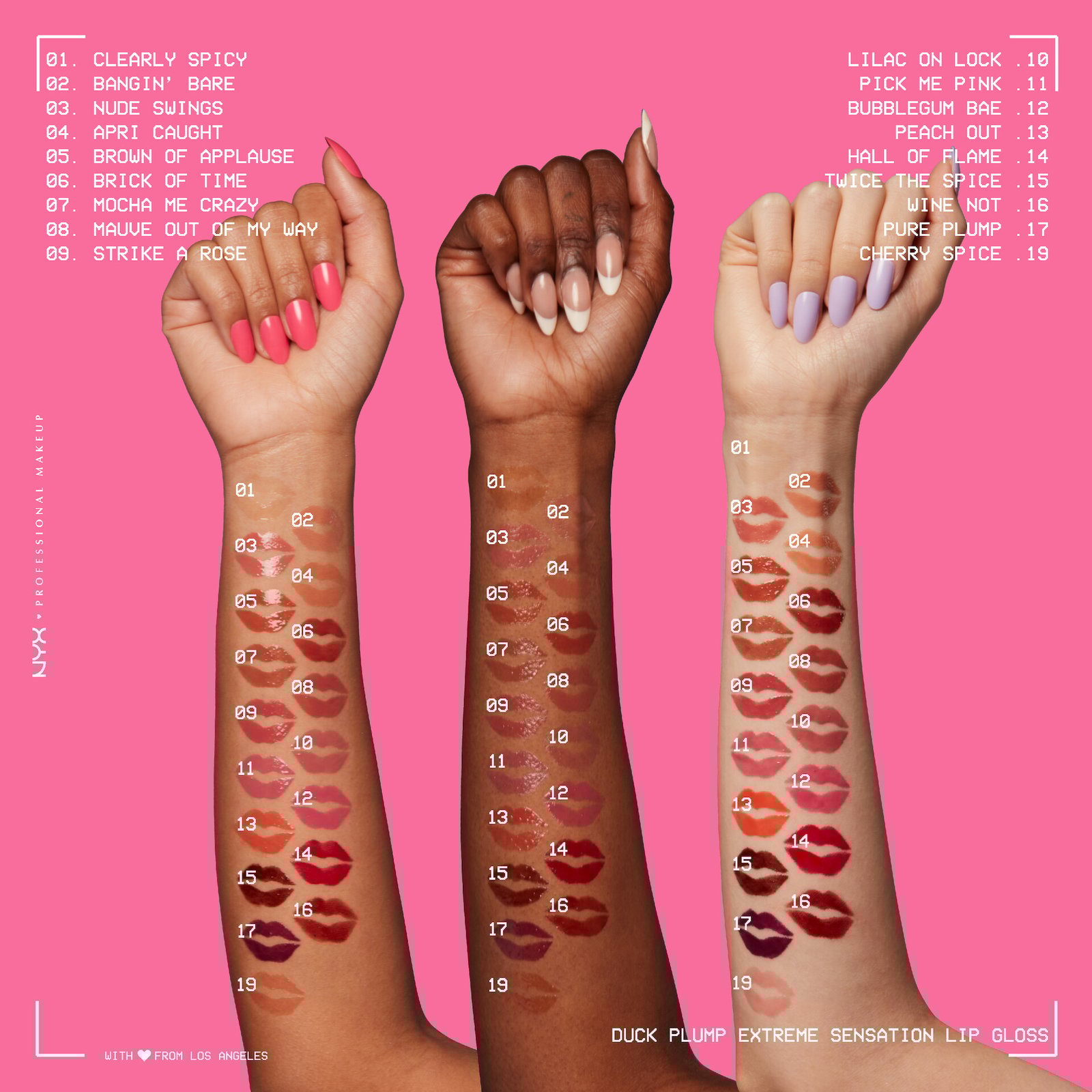 NYX Professional Makeup Duck Plump Lip Lacquer 14 Hall of Flame 7 ml