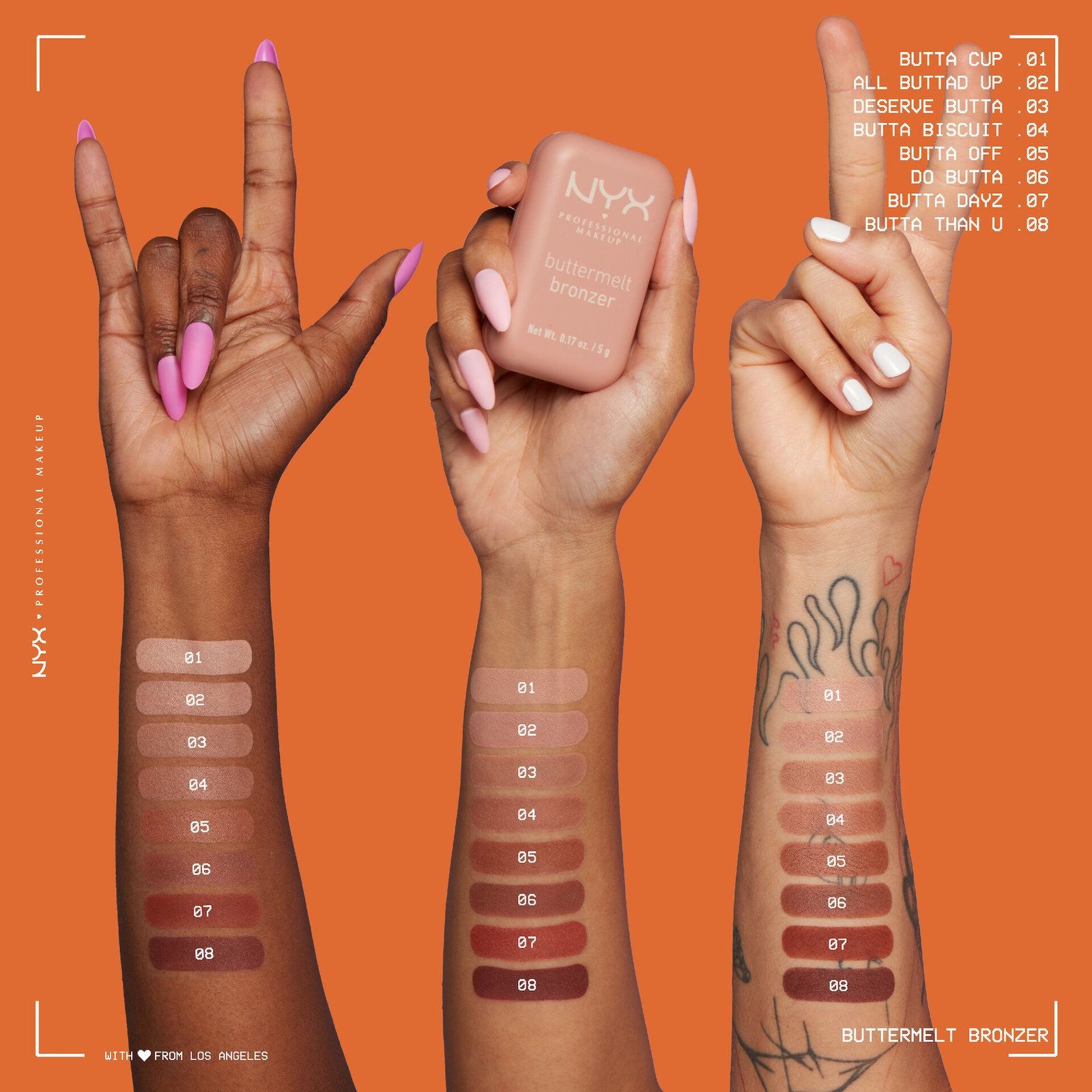 NYX Professional Makeup Buttermelt Bronzer 03 Deserve Butta 5g