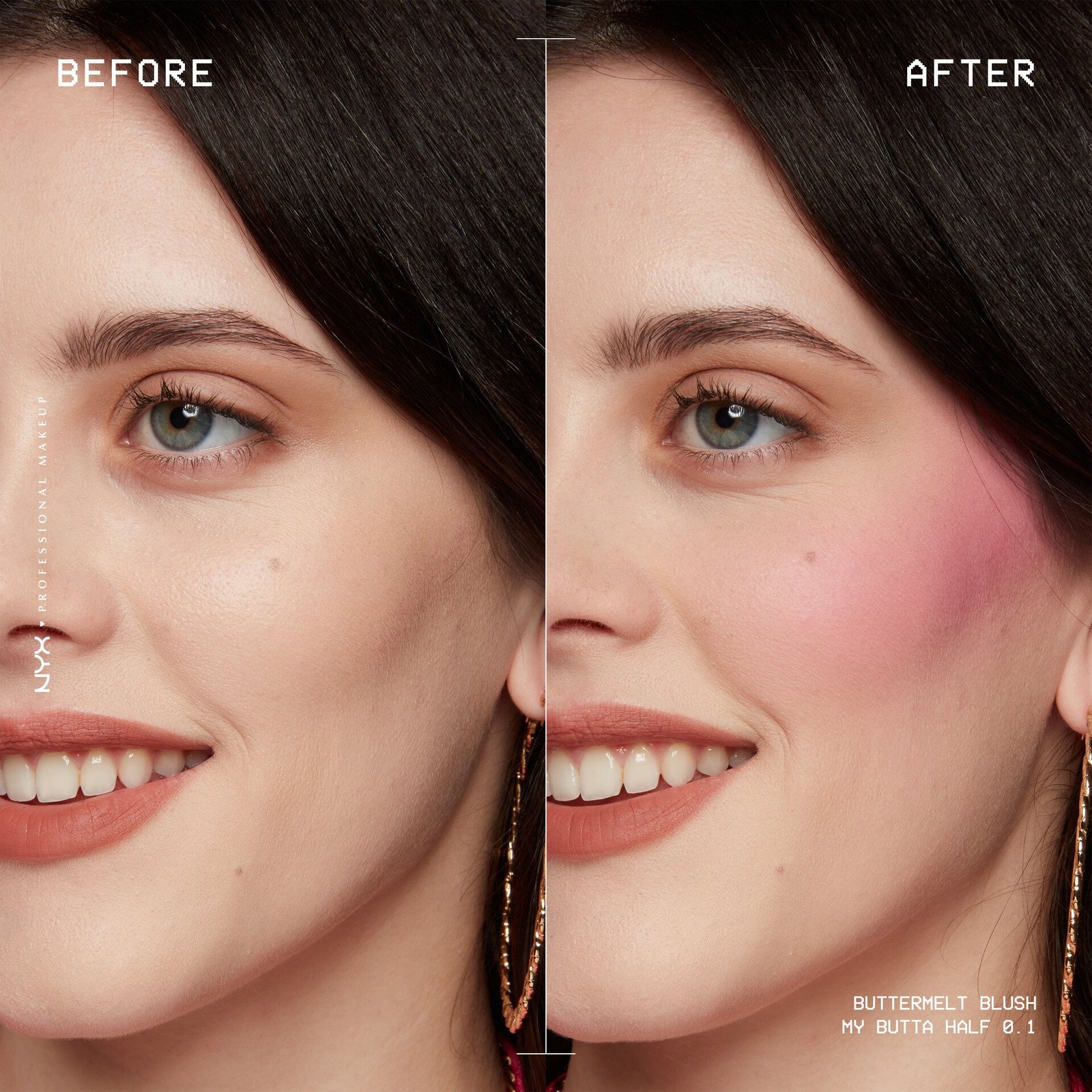 NYX Professional Makeup Buttermelt Blush 01 My Butta Half 5g