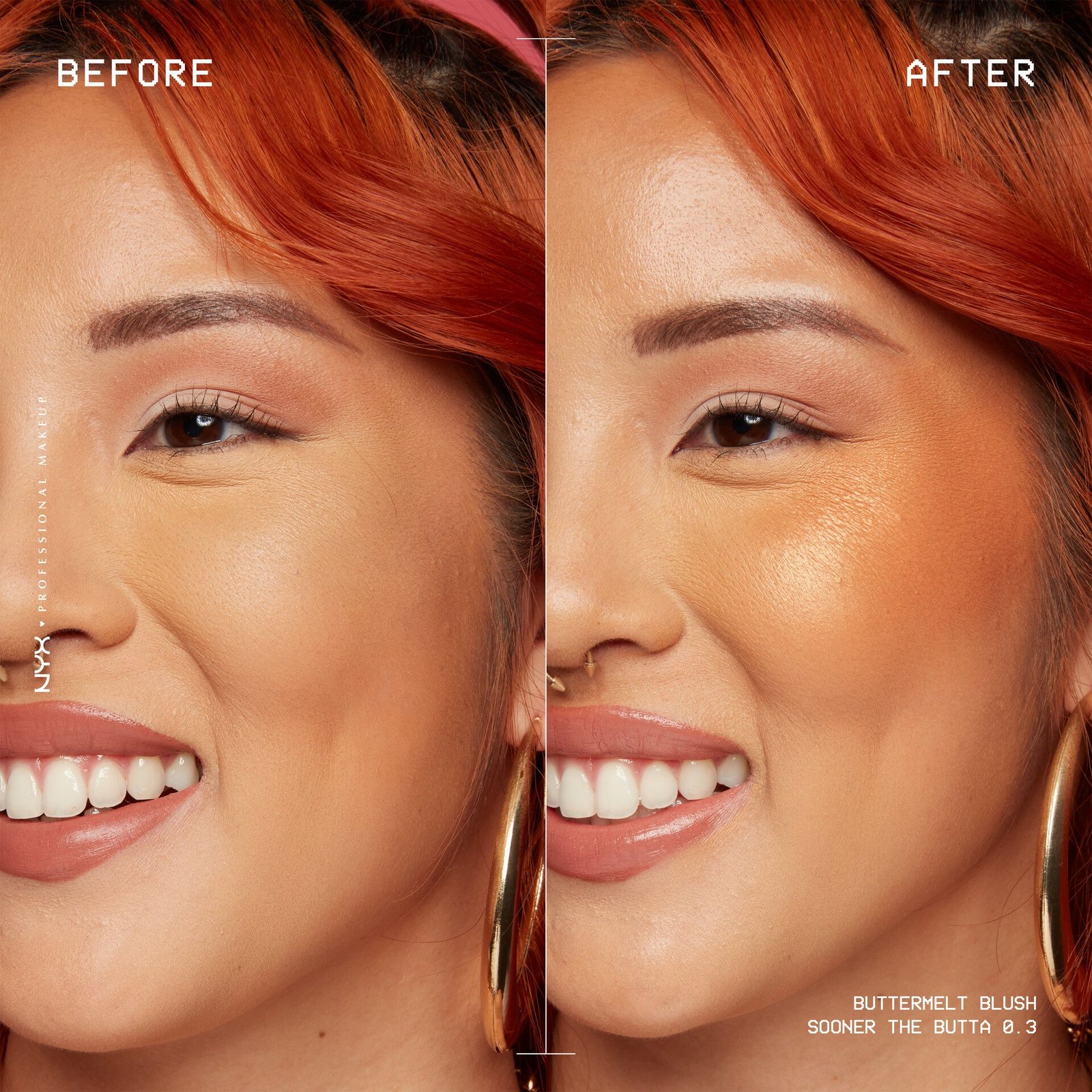 NYX Professional Makeup Buttermelt Blush 03 Sooner The Butta 5g