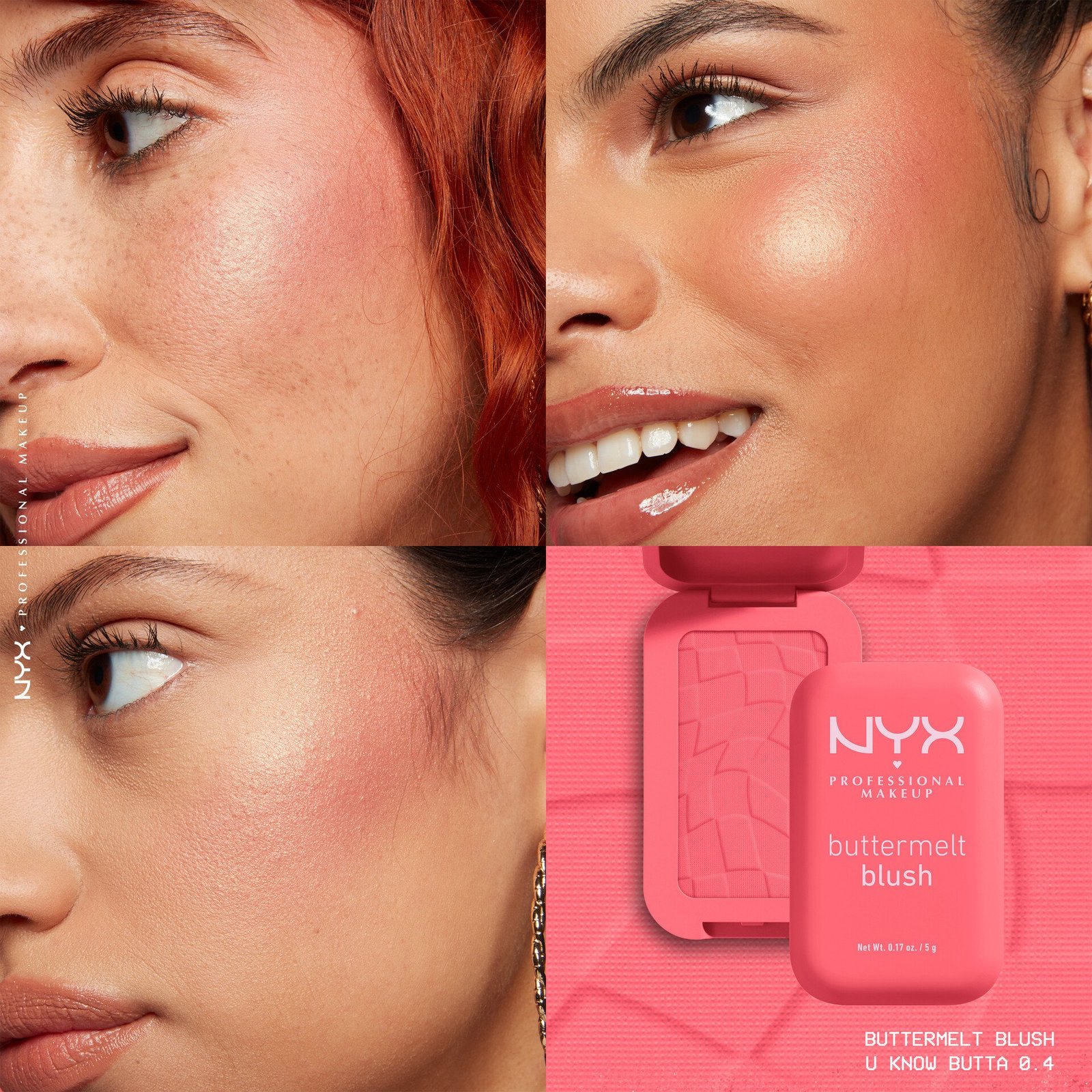 NYX Professional Makeup Buttermelt Blush 04 U Know Butta 5g