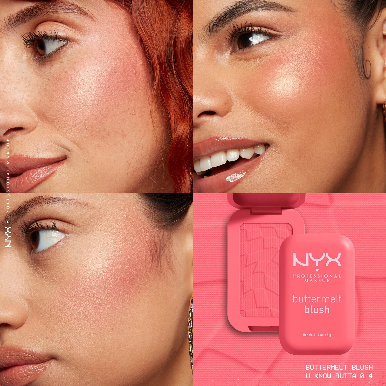 NYX Professional Makeup Buttermelt Blush 04 U Know Butta 5g