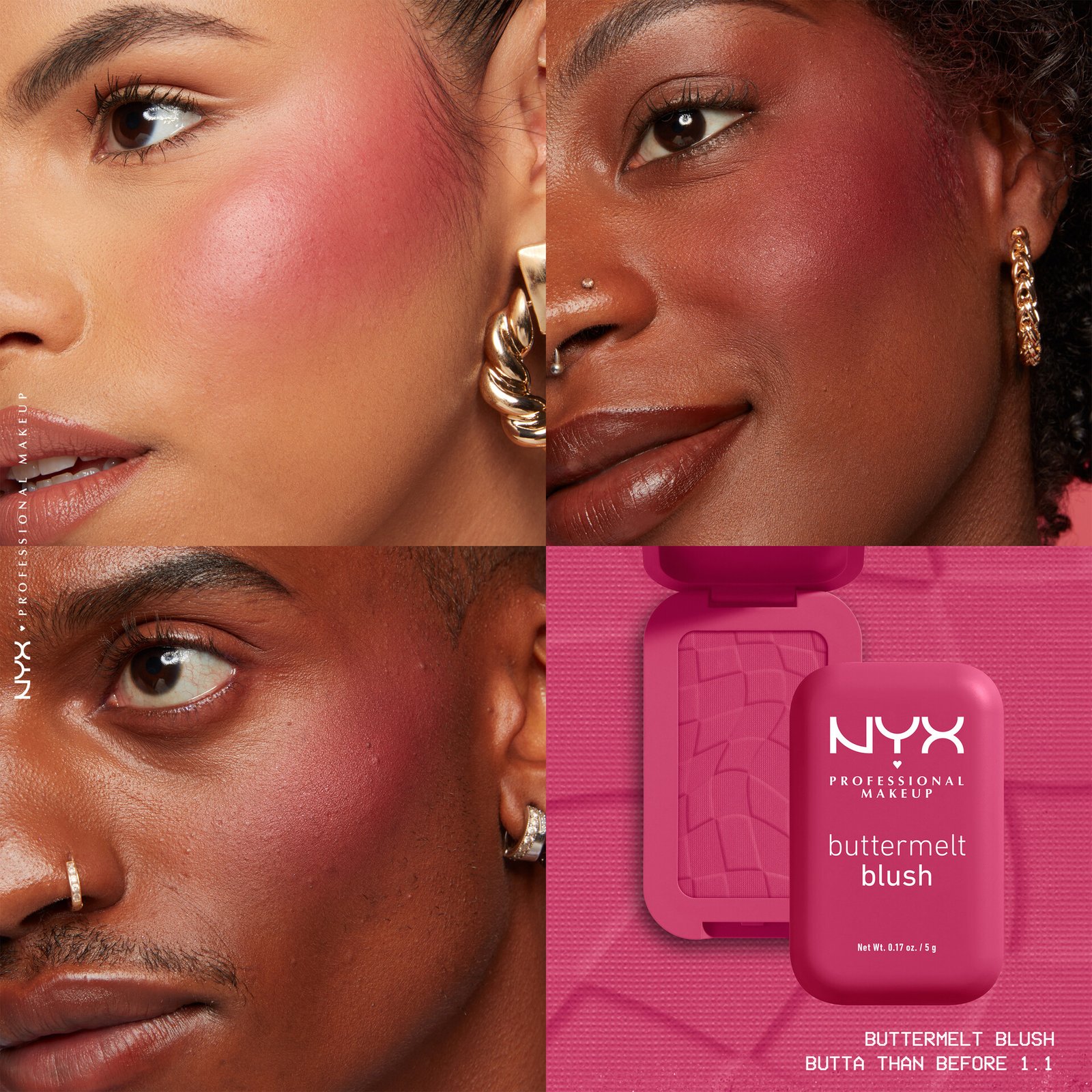 NYX Professional Makeup Buttermelt Blush 11 Butta Than Before 5g