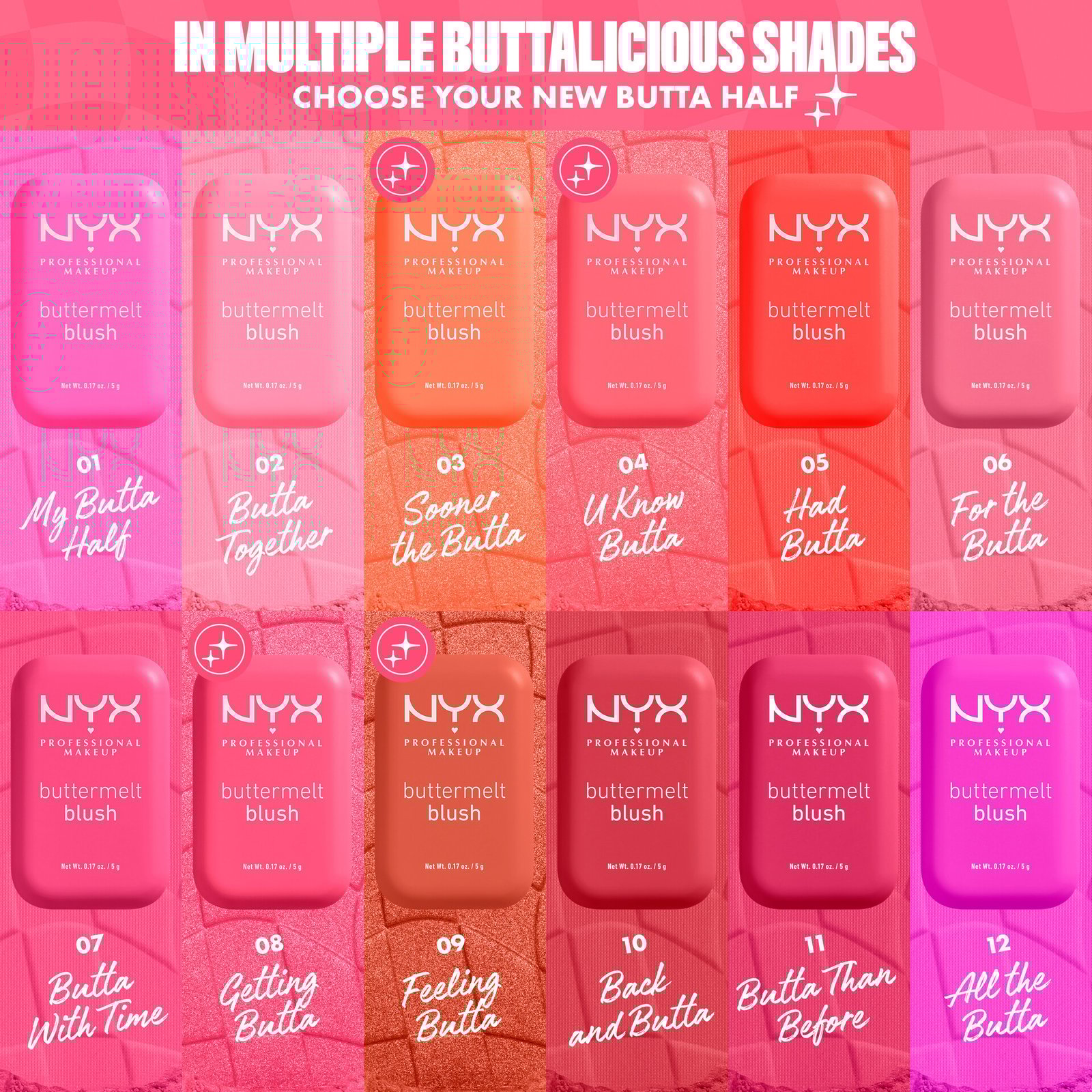 NYX Professional Makeup Buttermelt Blush 11 Butta Than Before 5g