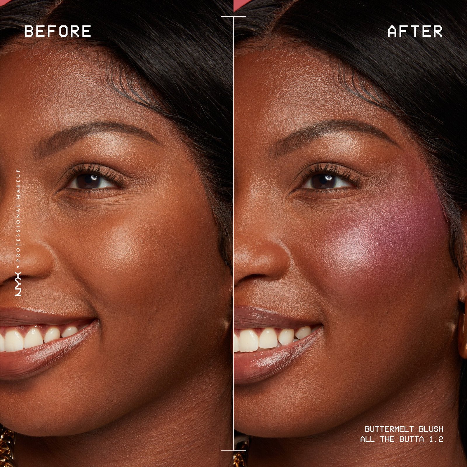 NYX Professional Makeup Buttermelt Blush 12 All The Butta 5g