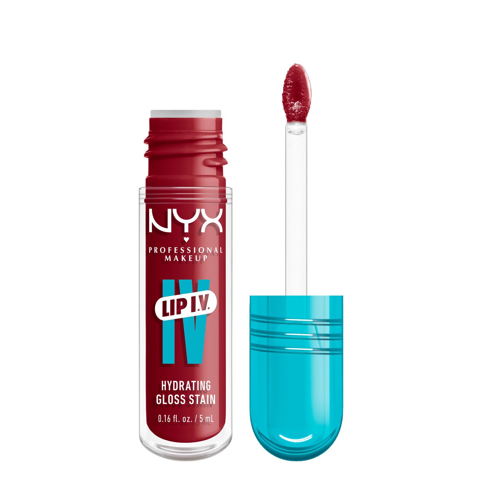 NYX Professional Makeup Lip I.V. Hydrating Gloss Stain 10 Berry Thirsty 5 ml