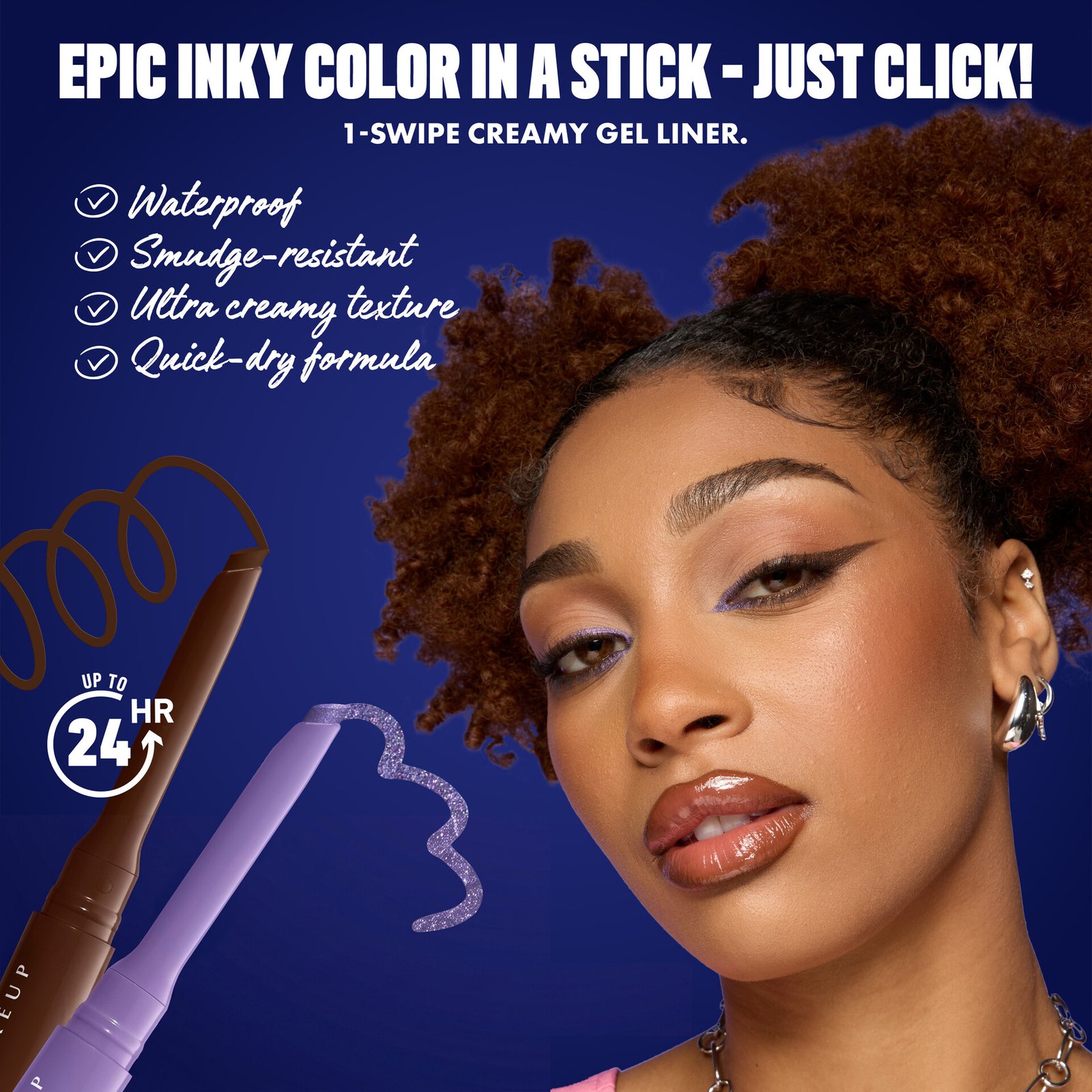 NYX Professional Makeup Epic Inky Stix Eyeliner 15 Off-Grid Grey 0,1 g