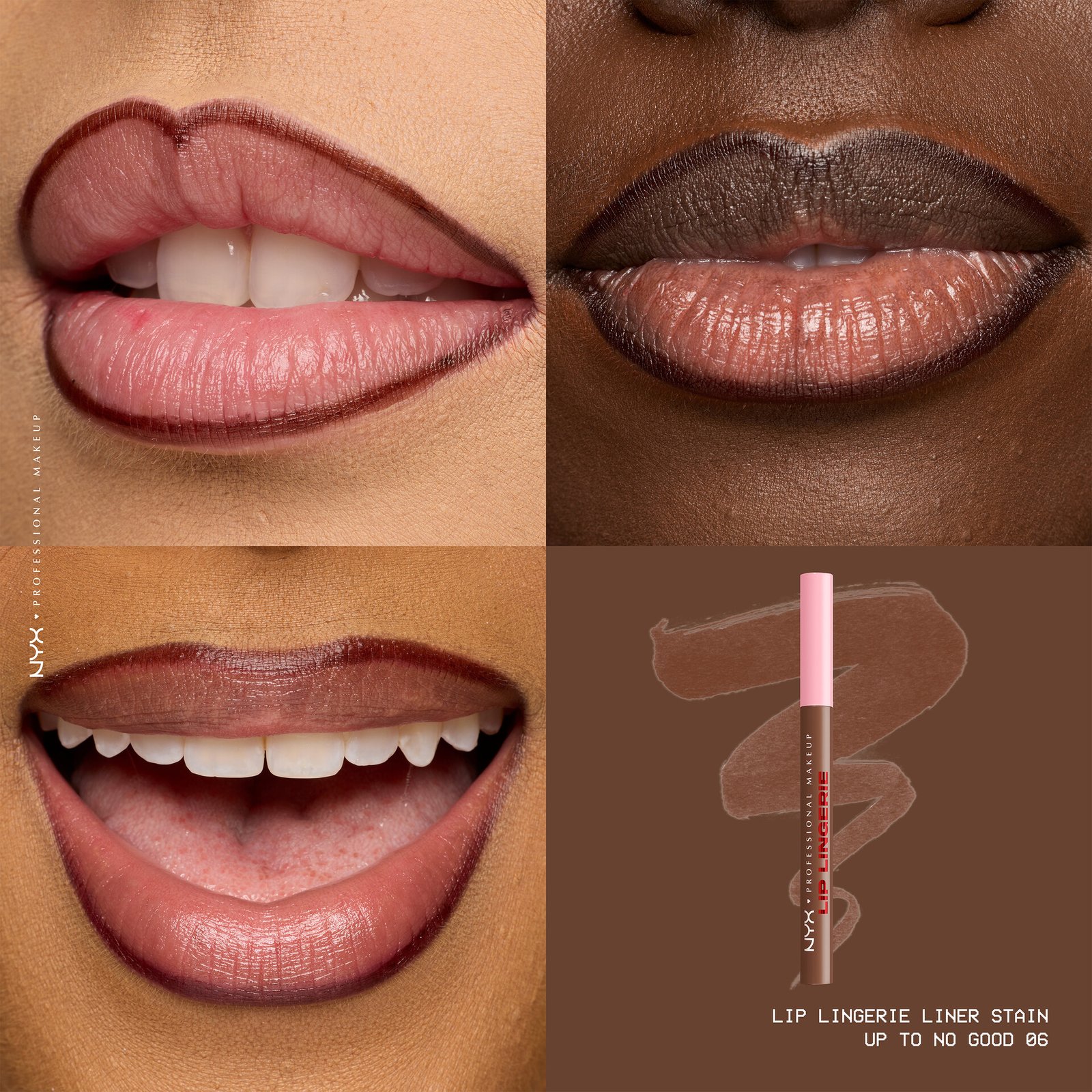NYX Professional Makeup Lip Lingerie Liner Stain 06 Up To No Good 1 ml