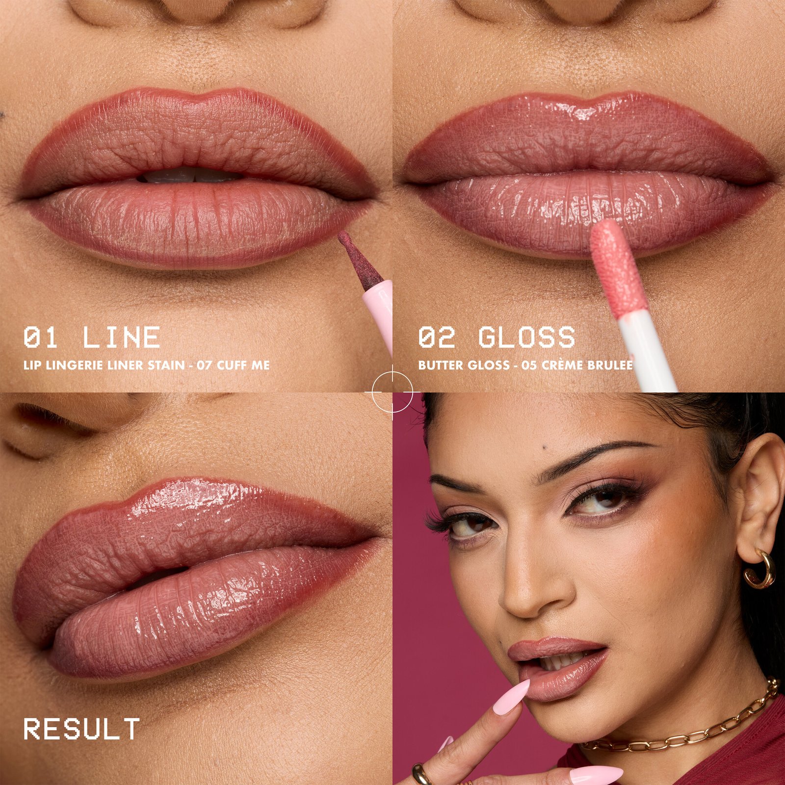 NYX Professional Makeup Lip Lingerie Liner Stain 07 Cuff Me 1 ml