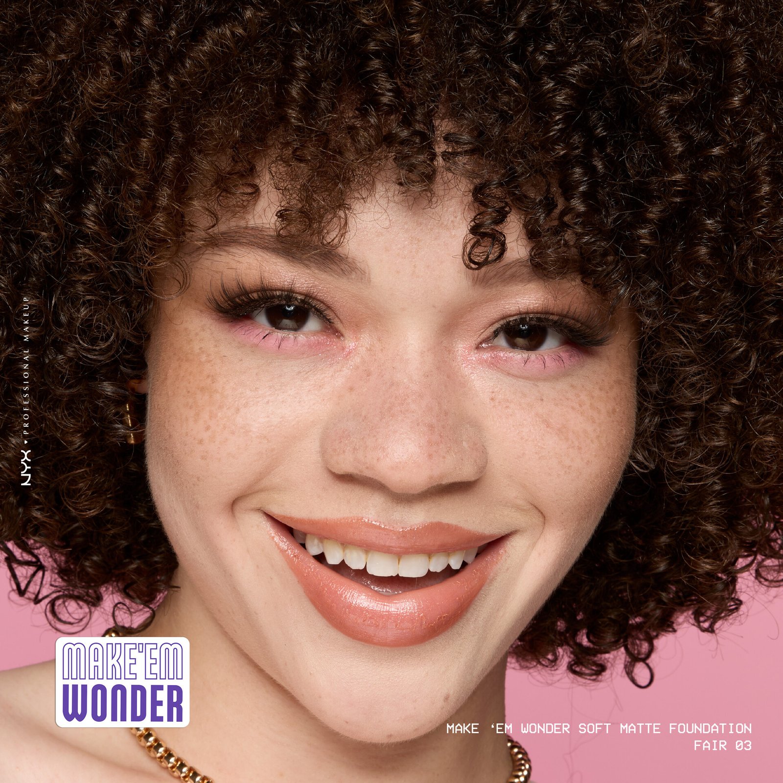 NYX Professional Makeup Make Em Wonder Foundation 03 Fair 30 ml