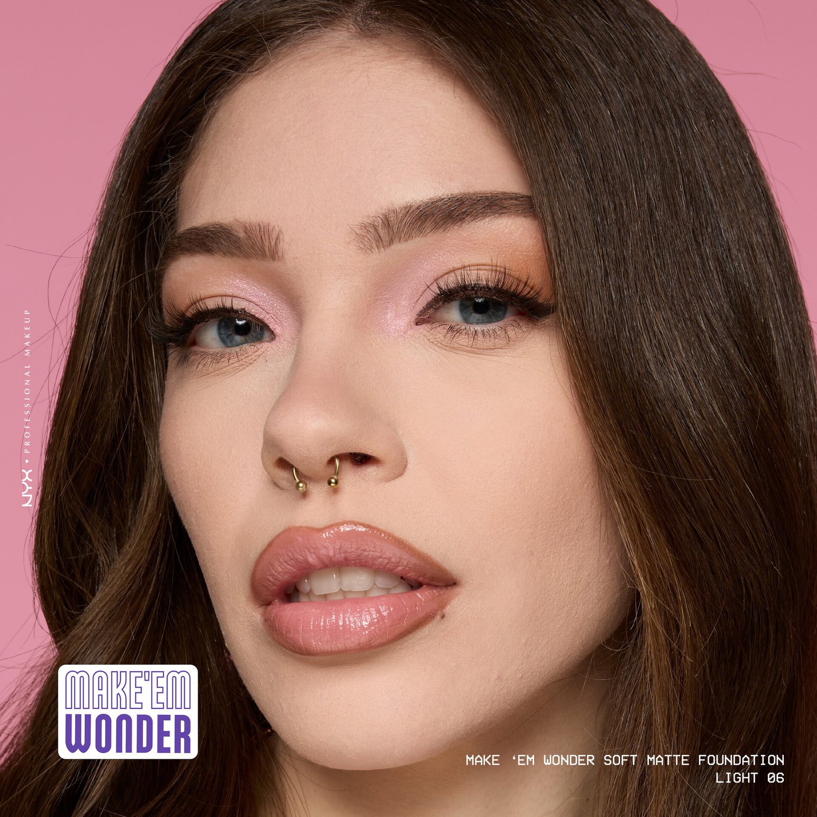 NYX Professional Makeup Make Em Wonder Foundation 06 Light 30 ml