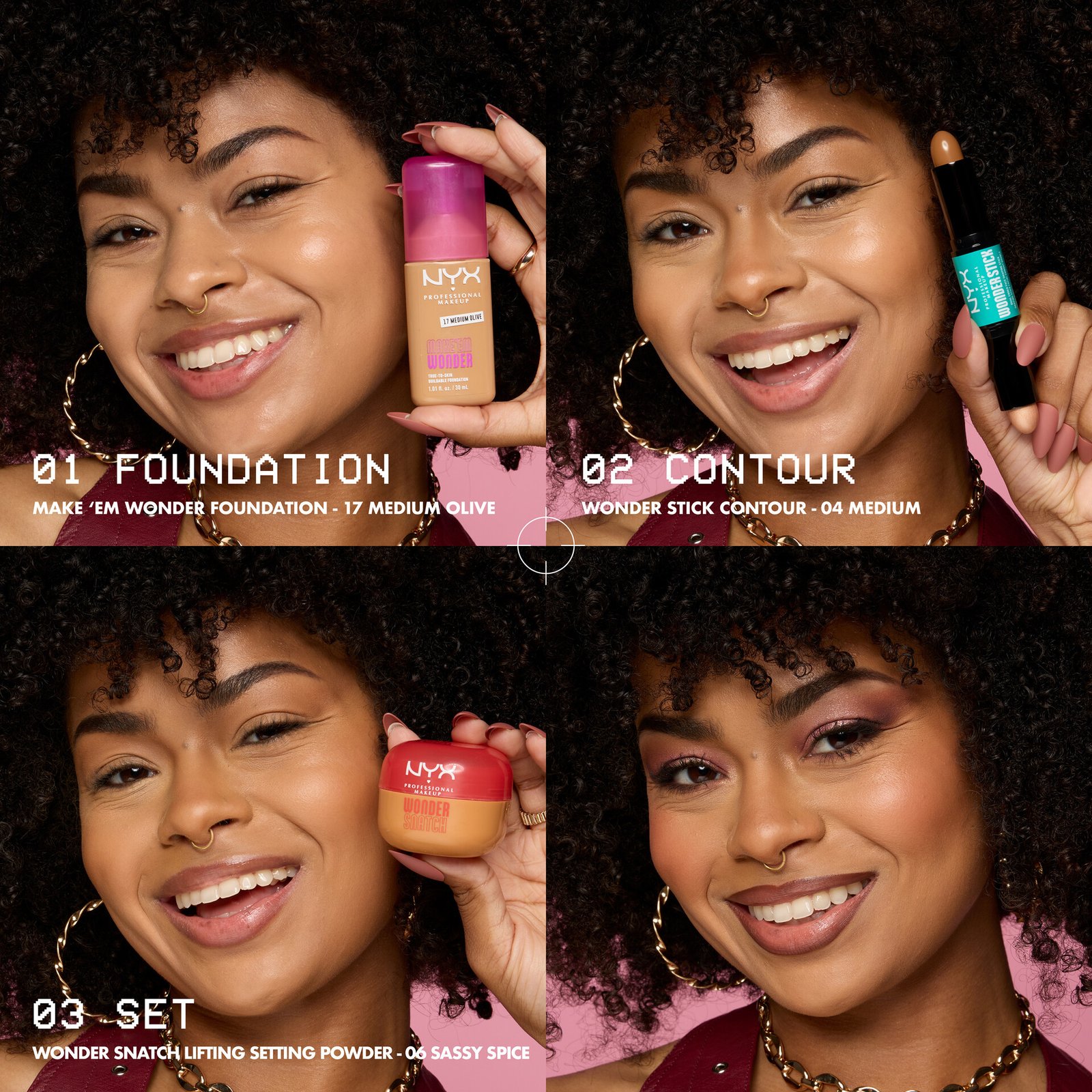 NYX Professional Makeup Make Em Wonder Foundation 06 Light 30 ml