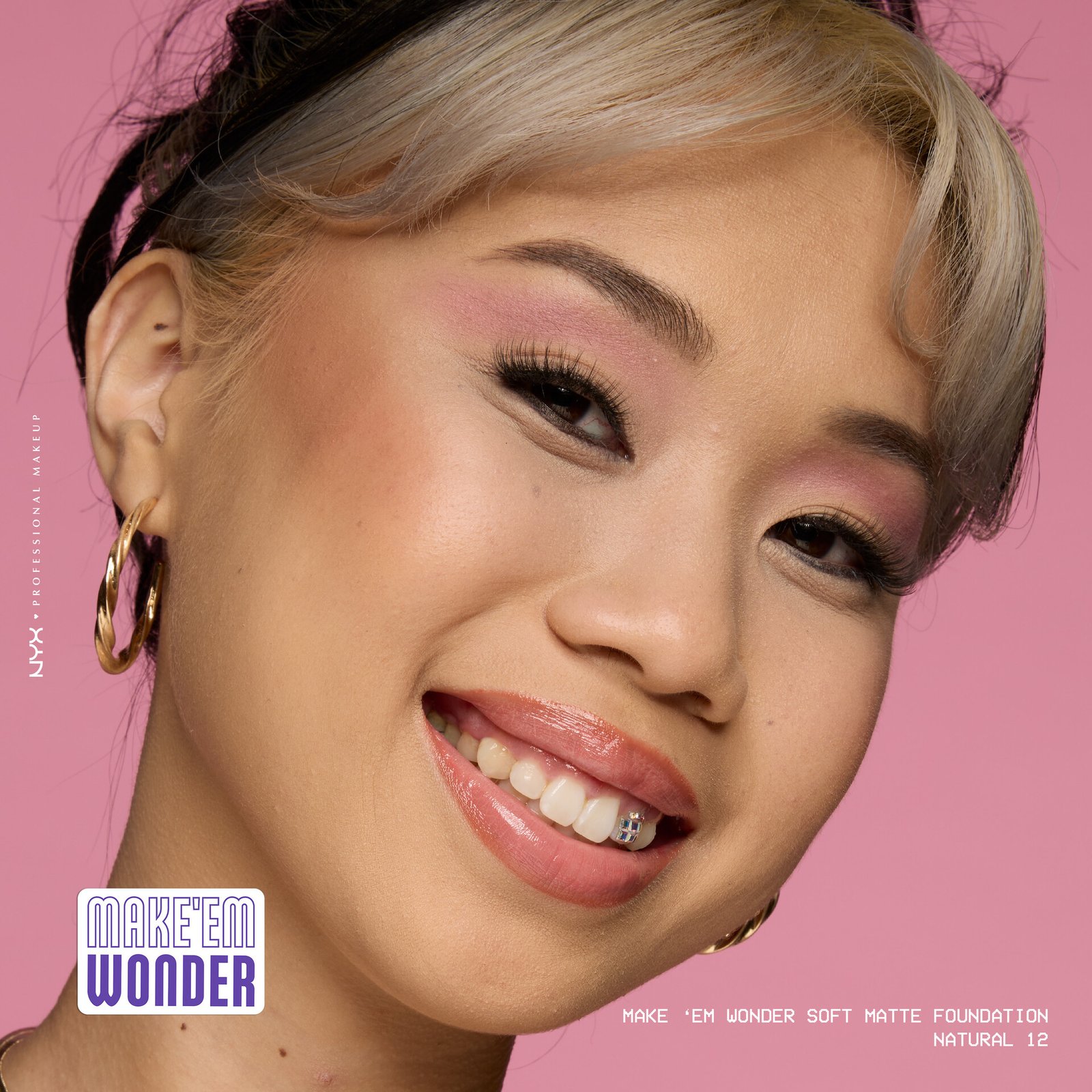 NYX Professional Makeup Make Em Wonder Foundation 12 Natural 30 ml