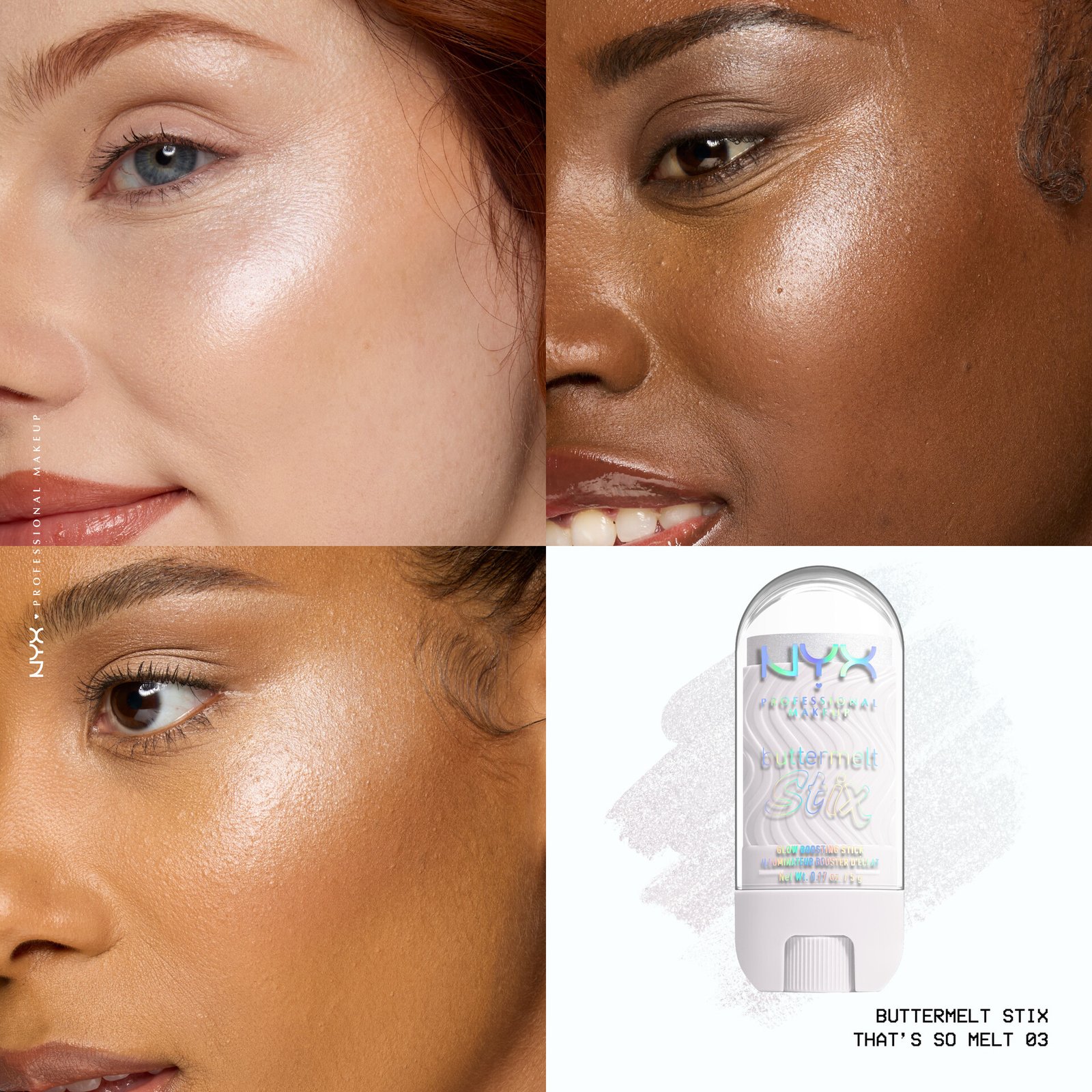 NYX Professional Makeup Buttermelt Glaze Highlighter Stix 03 That's So Melt 8 ml