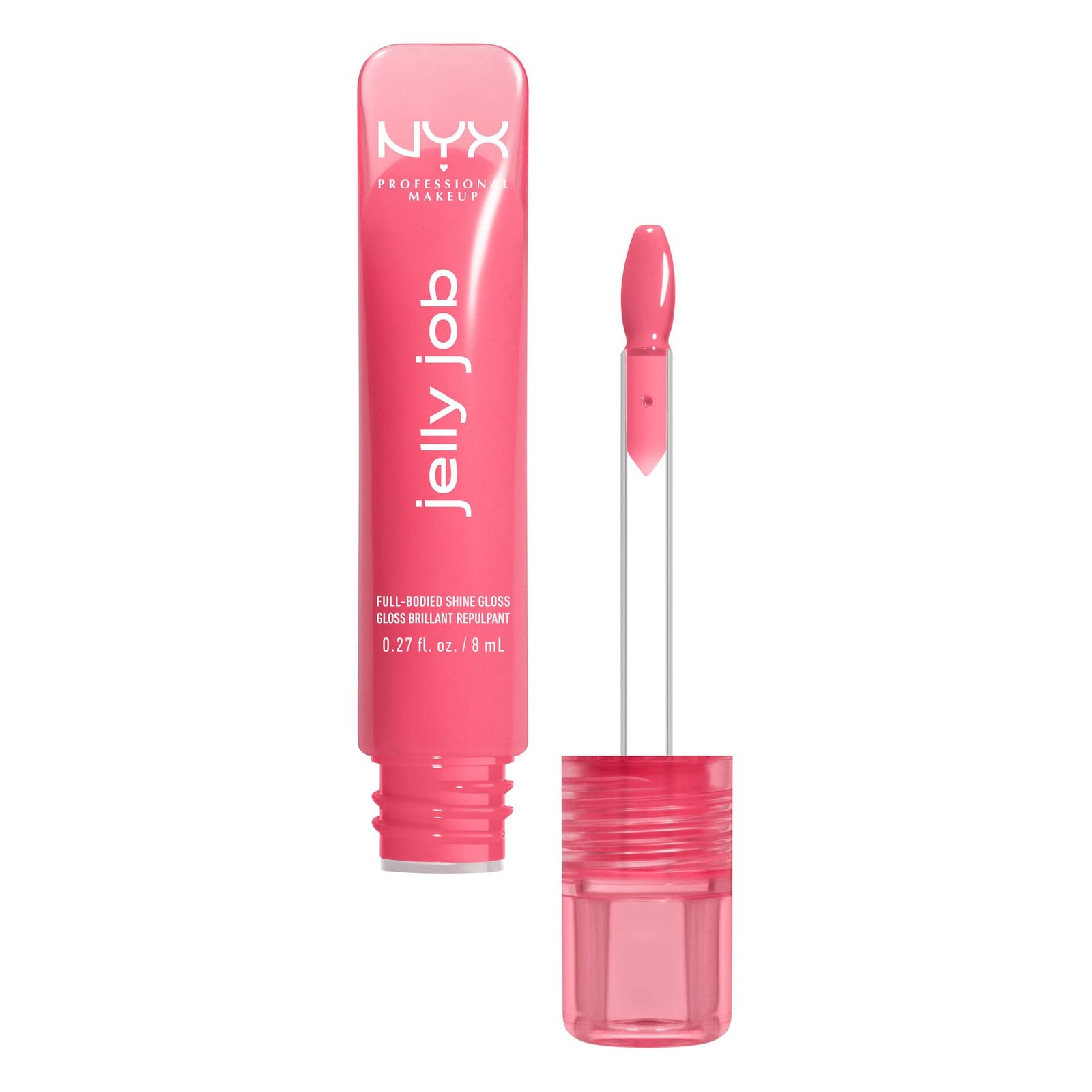 NYX Professional Makeup Jelly Job Lip gloss 07 Jelly Blushin 8 ml