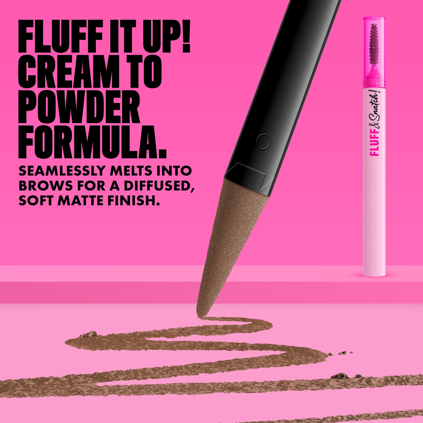NYX Professional Makeup Fluff N Snatch Brow Powder Pen 02 Taupe 1 g