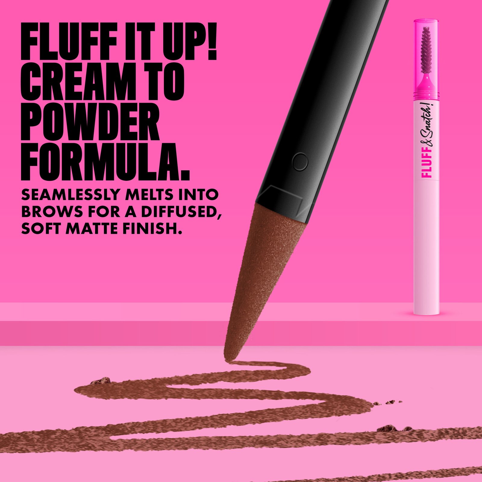 NYX Professional Makeup Fluff N Snatch Brow Powder Pen 04 Rich Auburn 1 g