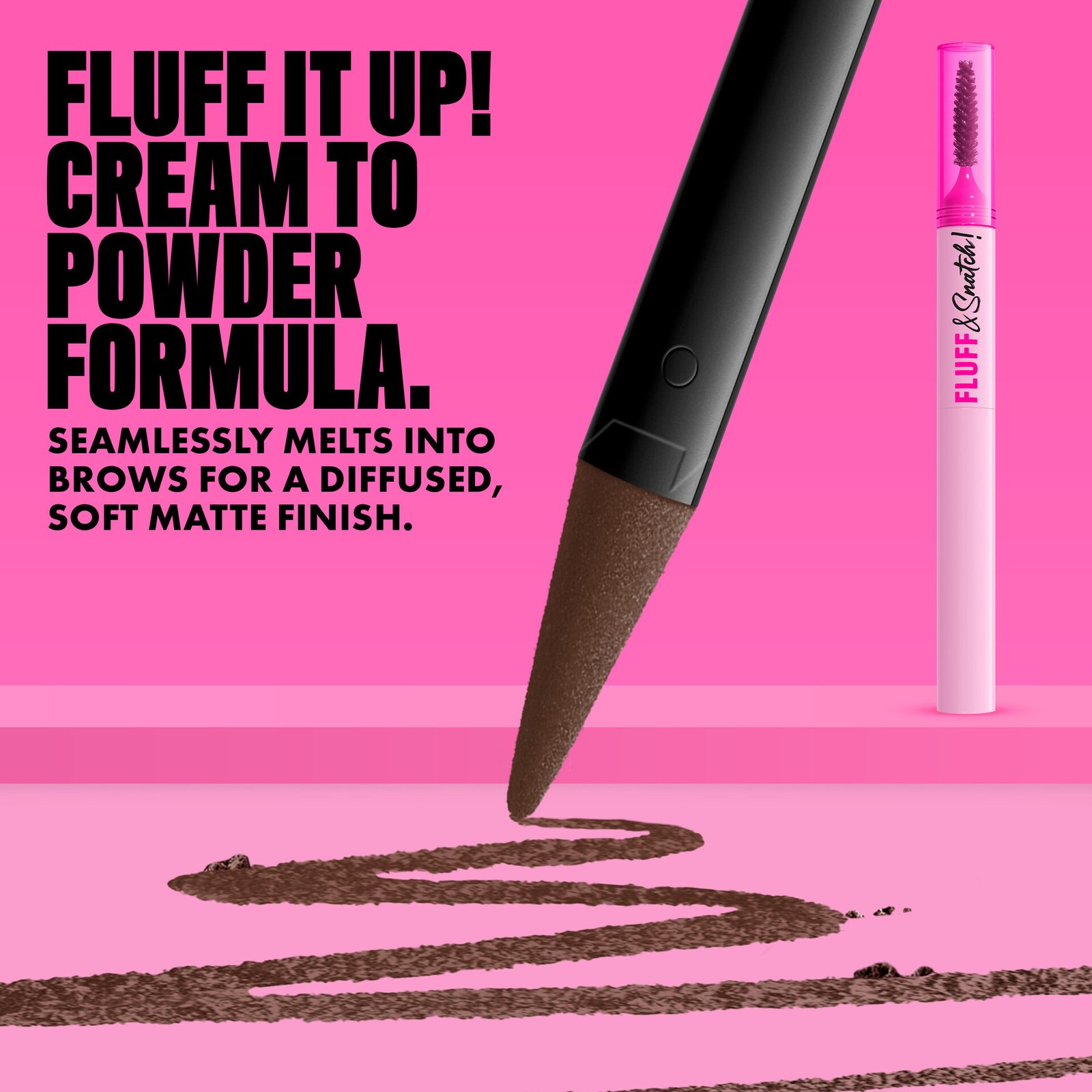 NYX Professional Makeup Fluff N Snatch Brow Powder Pen 06 Brunette 1 g