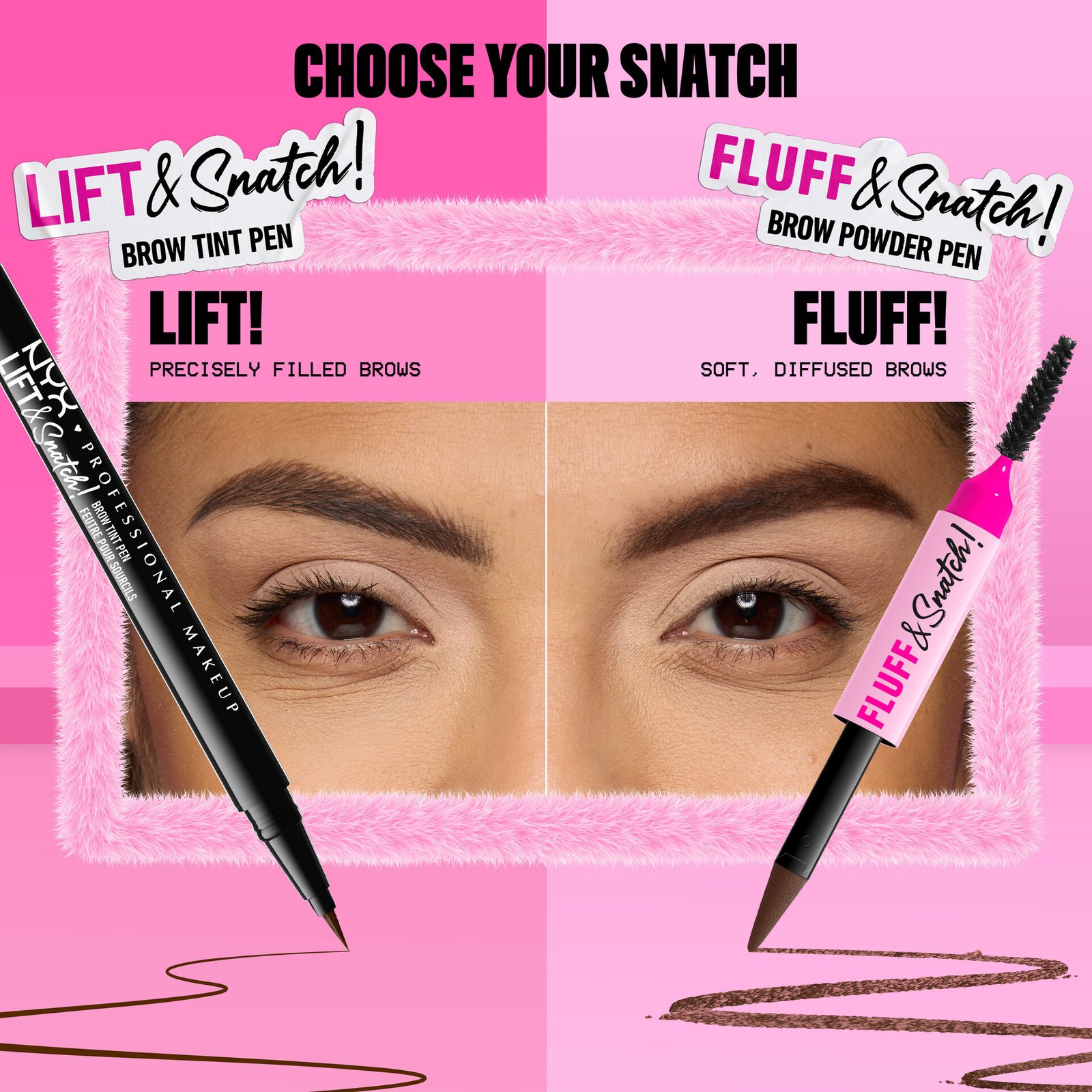 NYX Professional Makeup Fluff N Snatch Brow Powder Pen 07 Espresso 1 g