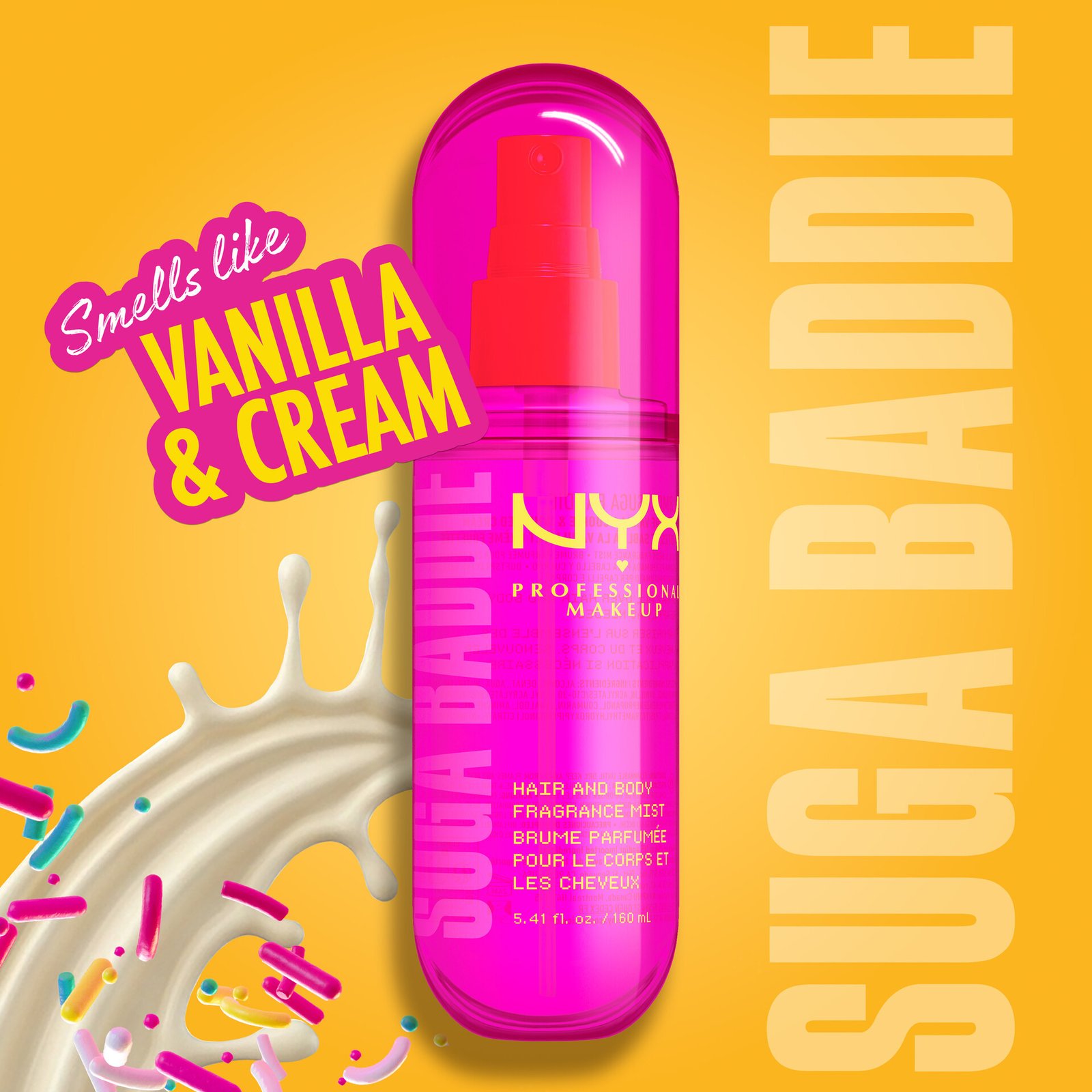 NYX Professional Makeup Fat Oil Body Fragrance Mist  Suga Baddie 80 ml