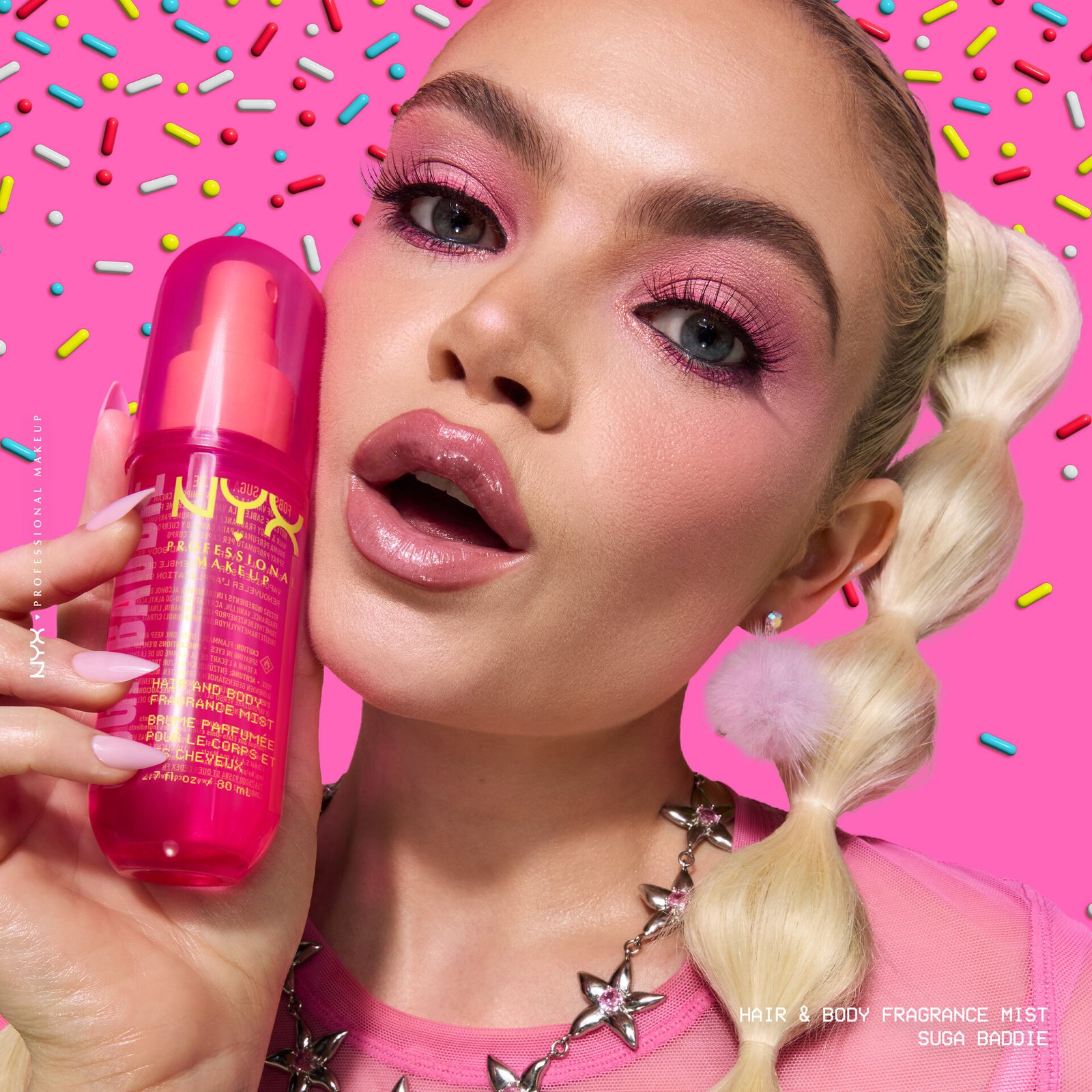 NYX Professional Makeup Fat Oil Body Fragrance Mist  Suga Baddie 80 ml