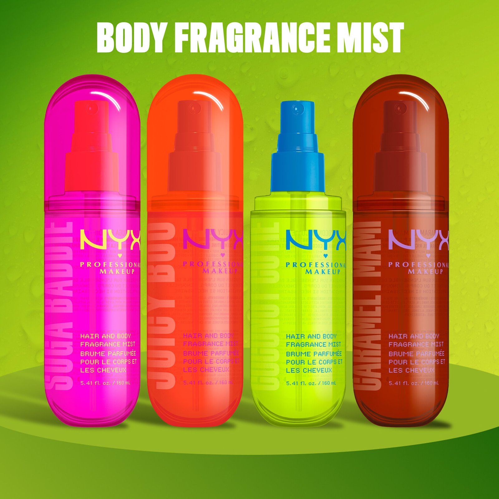 NYX Professional Makeup Fat Oil Body Fragrance Mist  Suga Baddie 80 ml