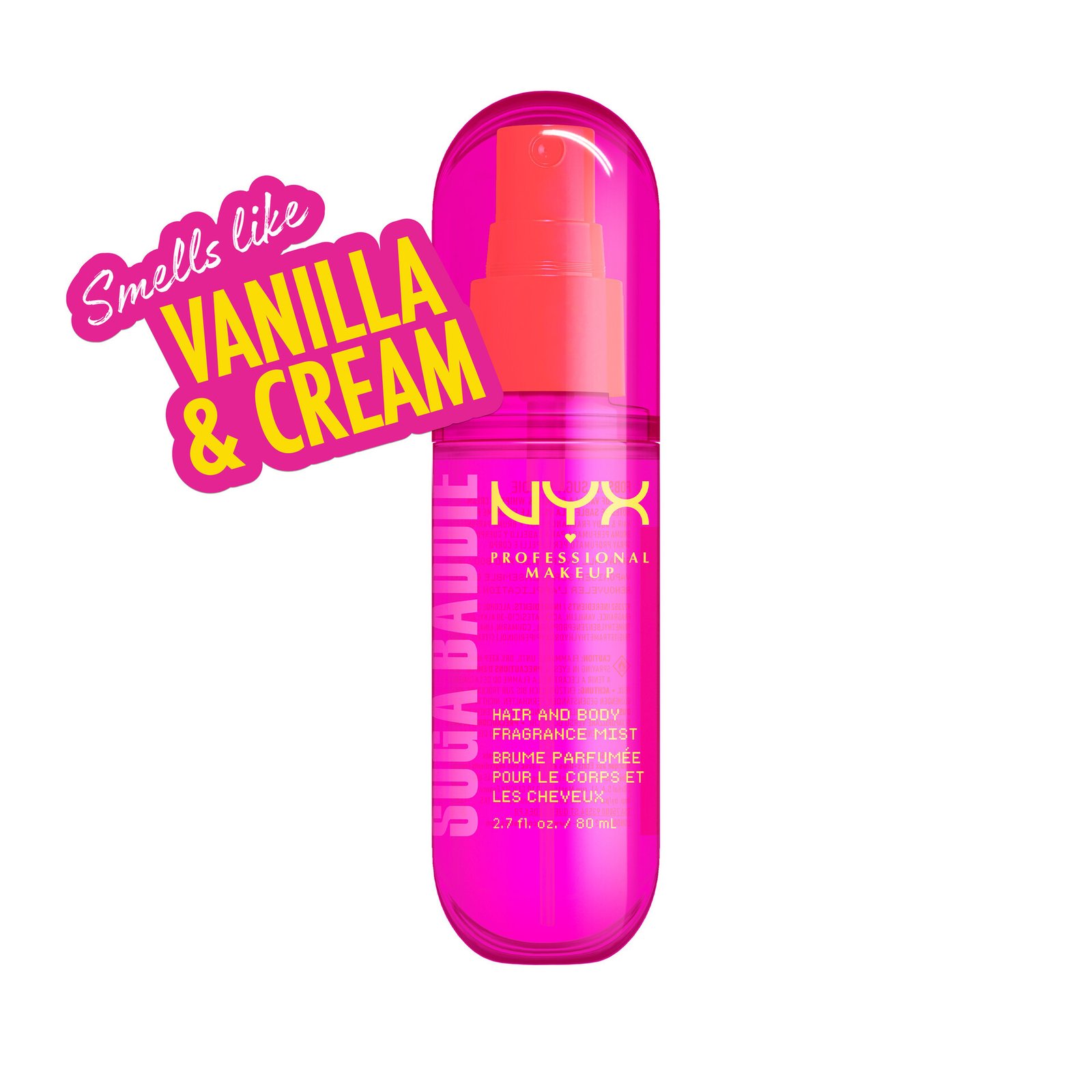 NYX Professional Makeup Fat Oil Body Fragrance Mist  Suga Baddie 80 ml