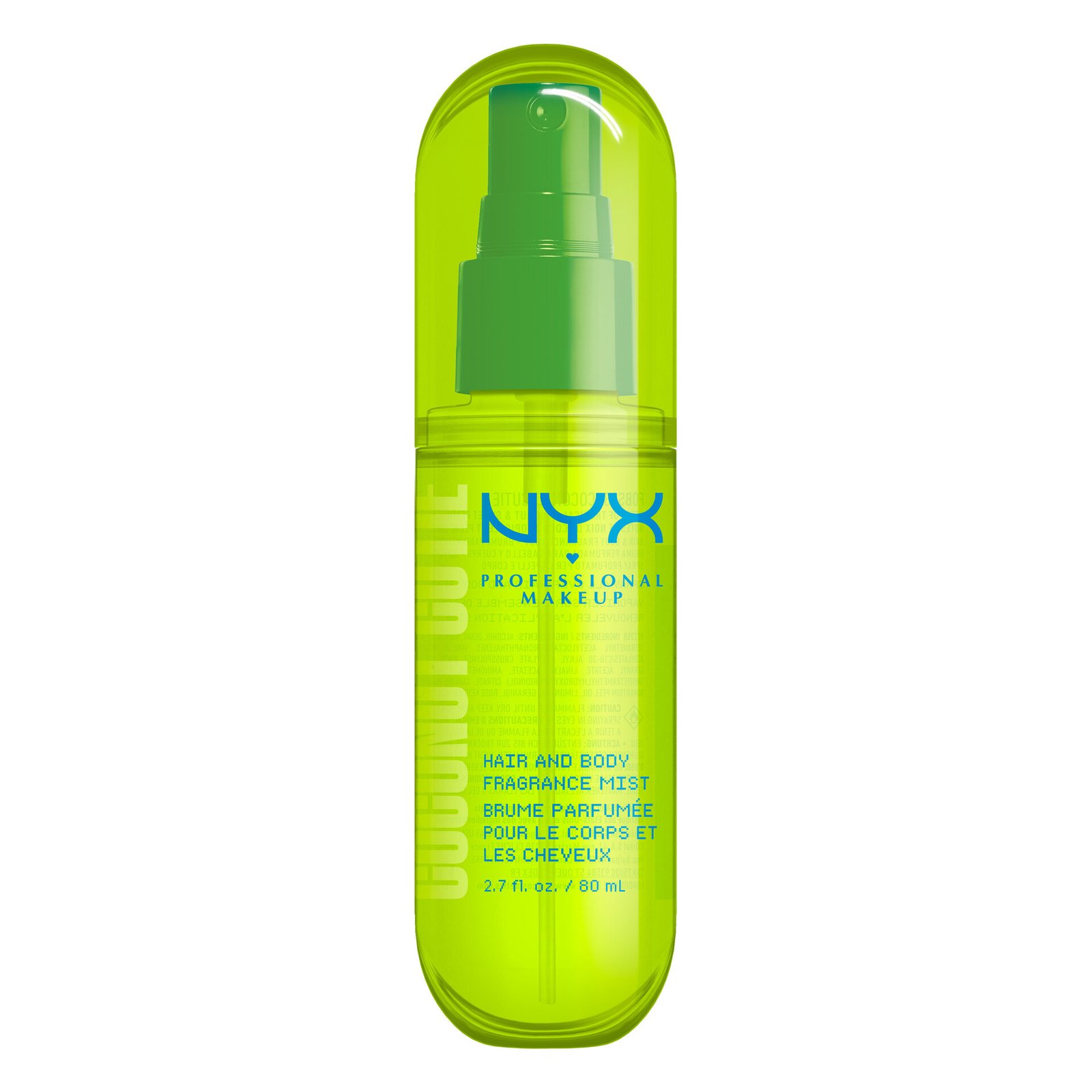 NYX Professional Makeup Fat Oil Body Fragrance Mist  Coconut Cutie 80 ml