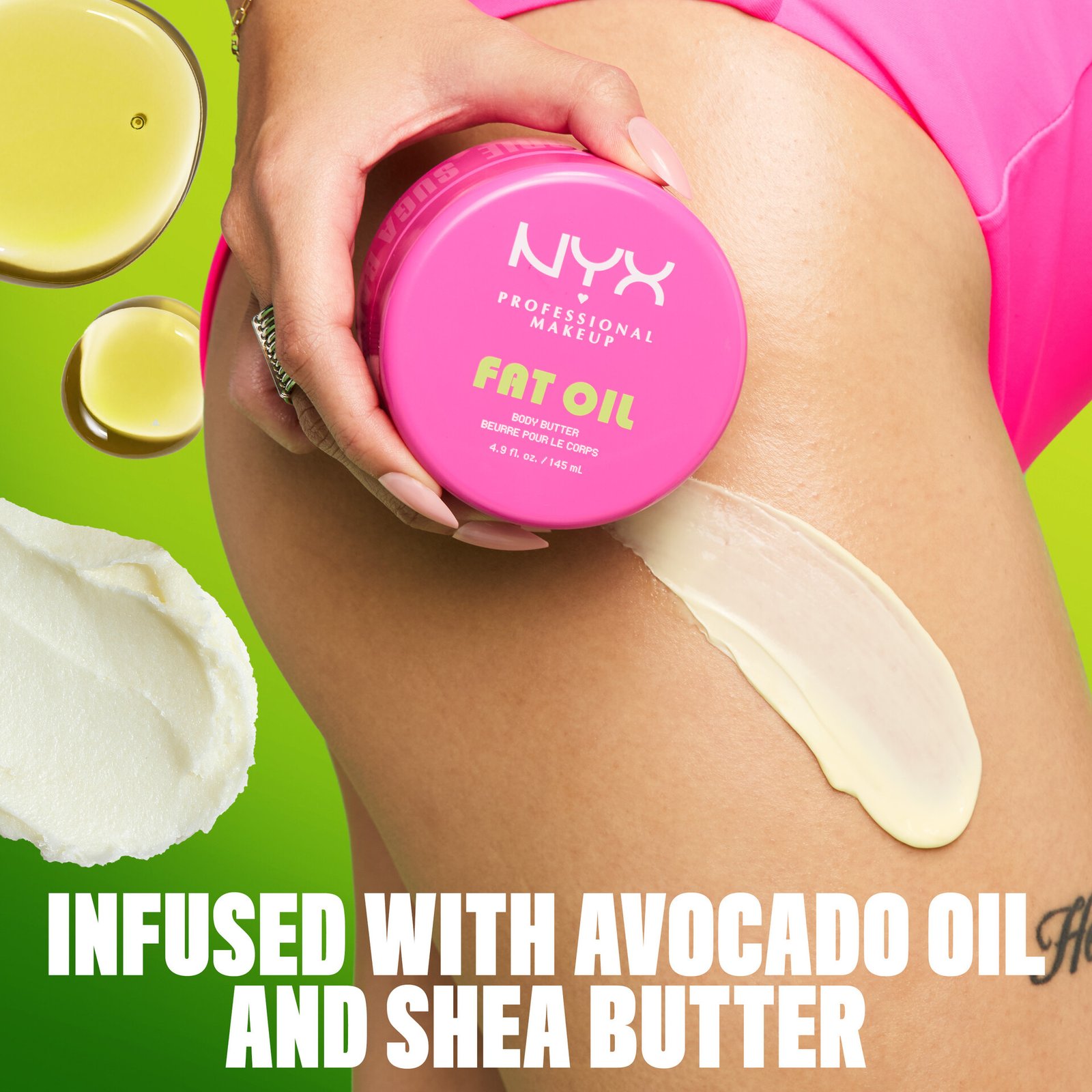 NYX Professional Makeup Fat Oil Body Butter Suga Baddie 150 ml