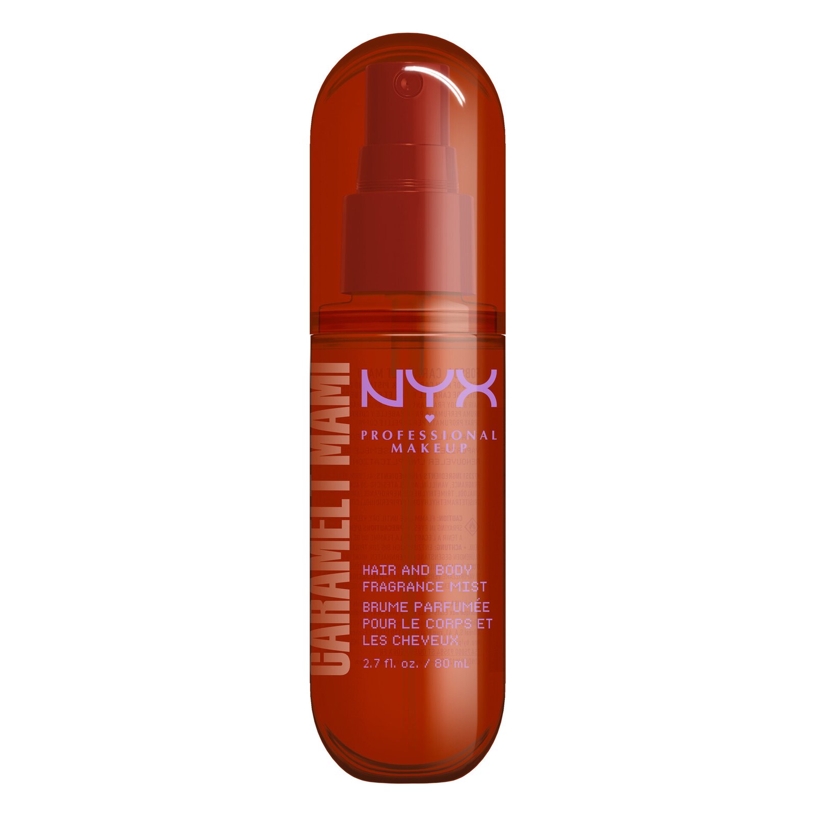 NYX Professional Makeup Fat Oil Body Fragrance Mist  Caramelt Mami 80 ml