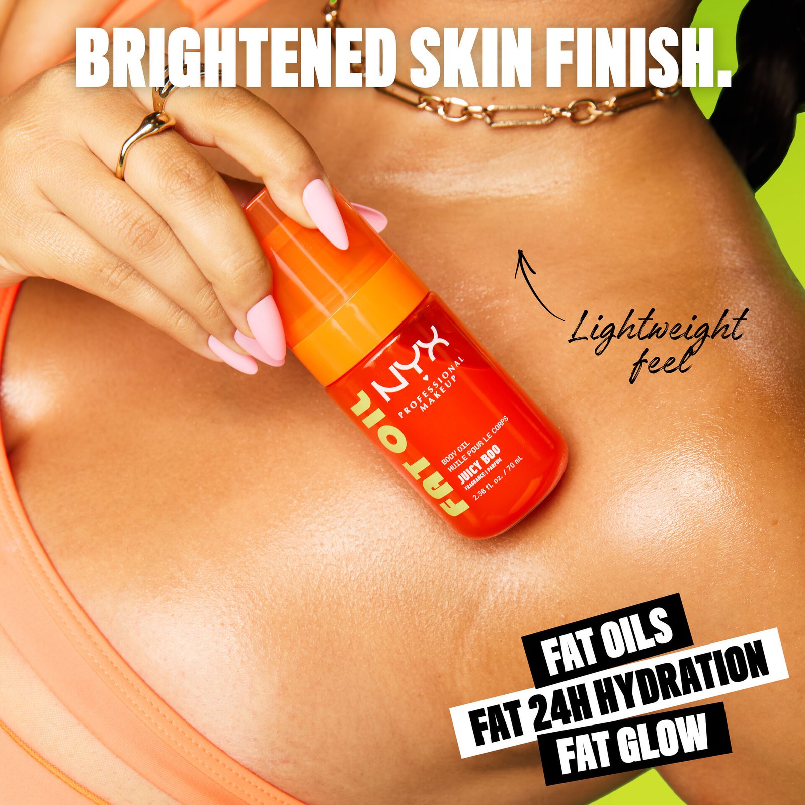 NYX Professional Makeup Fat Oil Body Oil Juicy Boo 70 ml