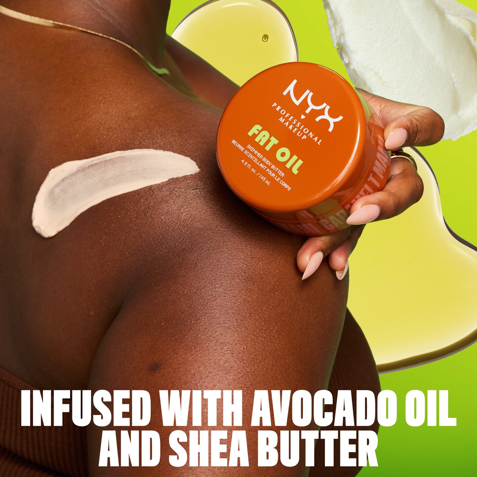 NYX Professional Makeup Fat Oil Body Butter Caramelt Mami 150 ml