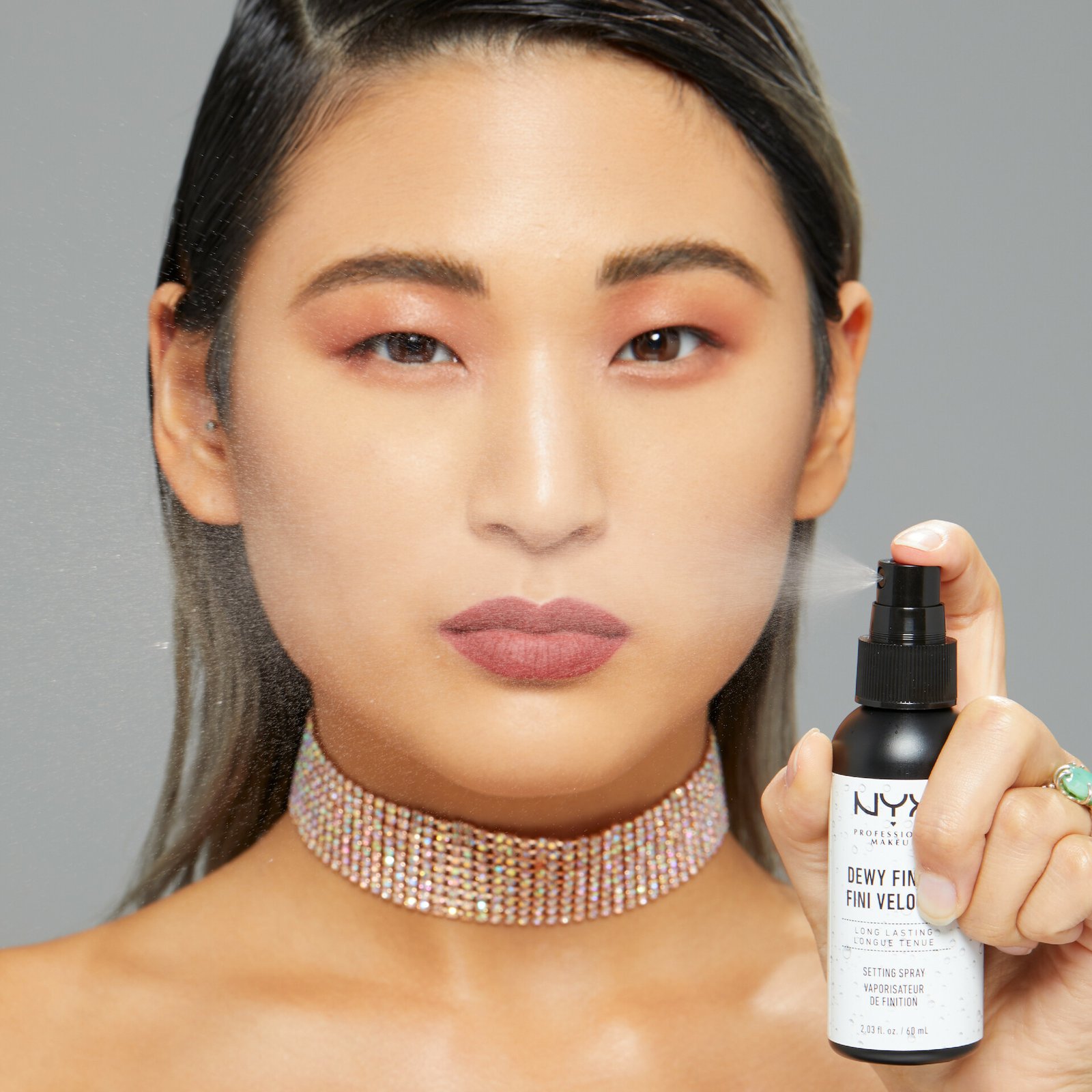 NYX Professional Makeup Make Up Setting Spray 2 Dewy Finish/Long Lasting 60 ml
