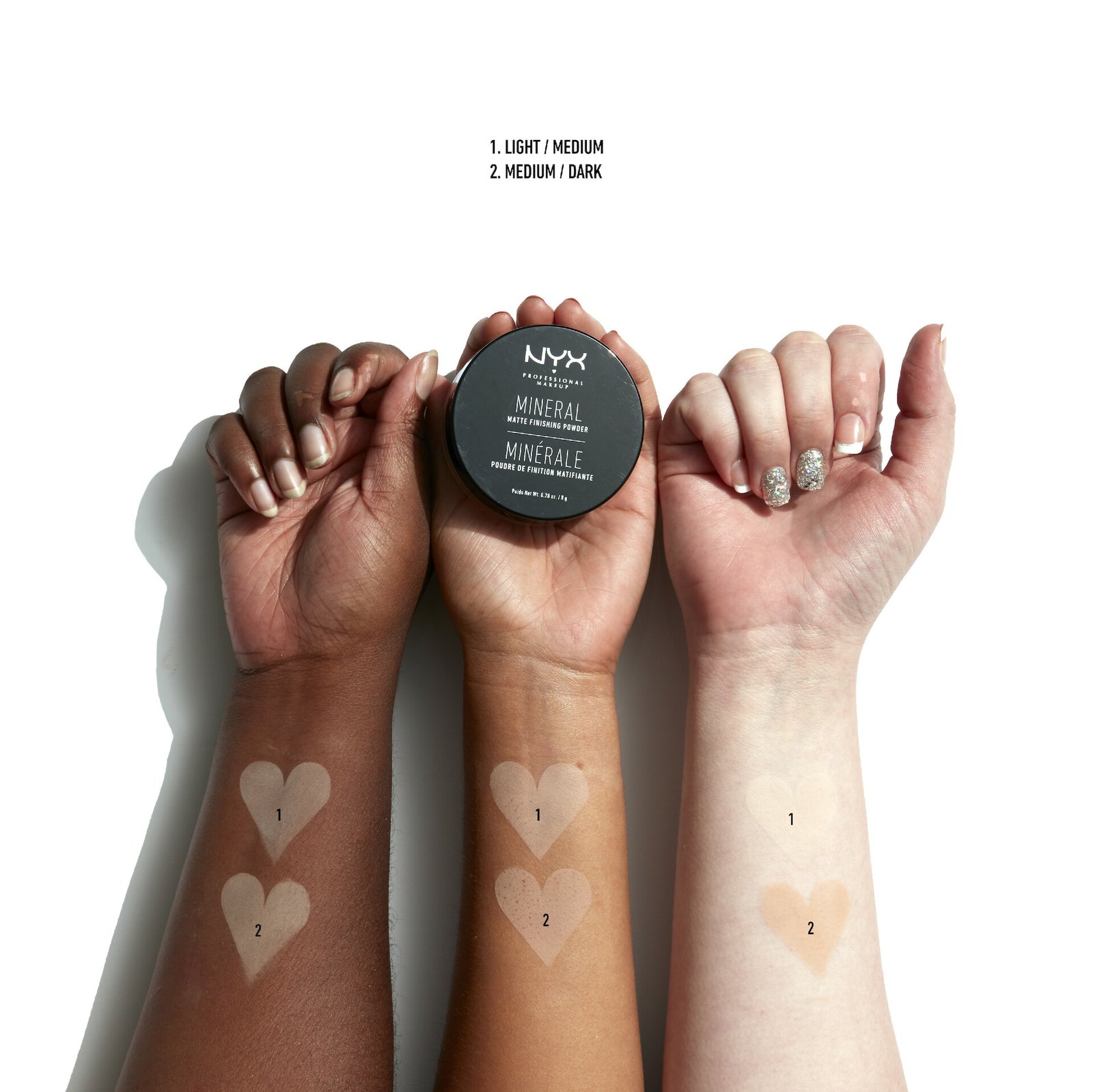NYX Professional Makeup HD Photogenic Finishing Powder 1 Translucent Finish 6g
