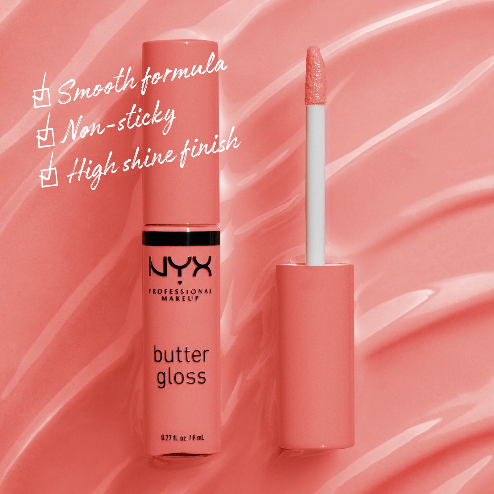 NYX Professional Makeup Butter Lip Gloss 5 Creme Brulee 8 ml